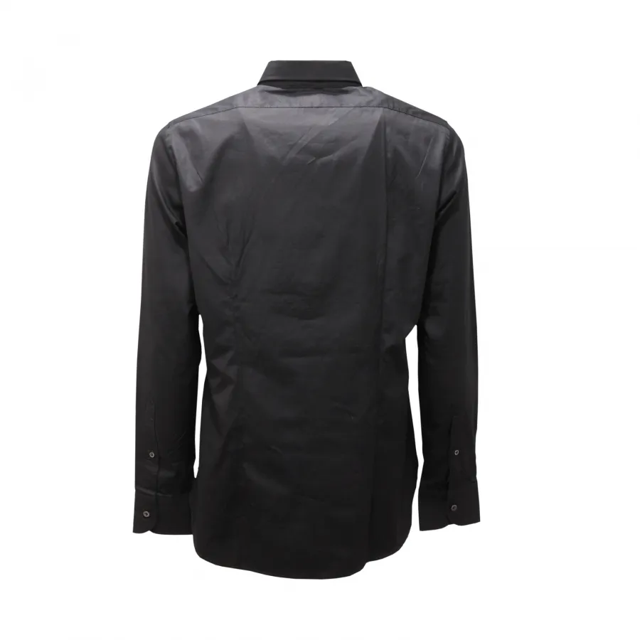 3531AR camicia uomo OTTO ASOLE man shirt black