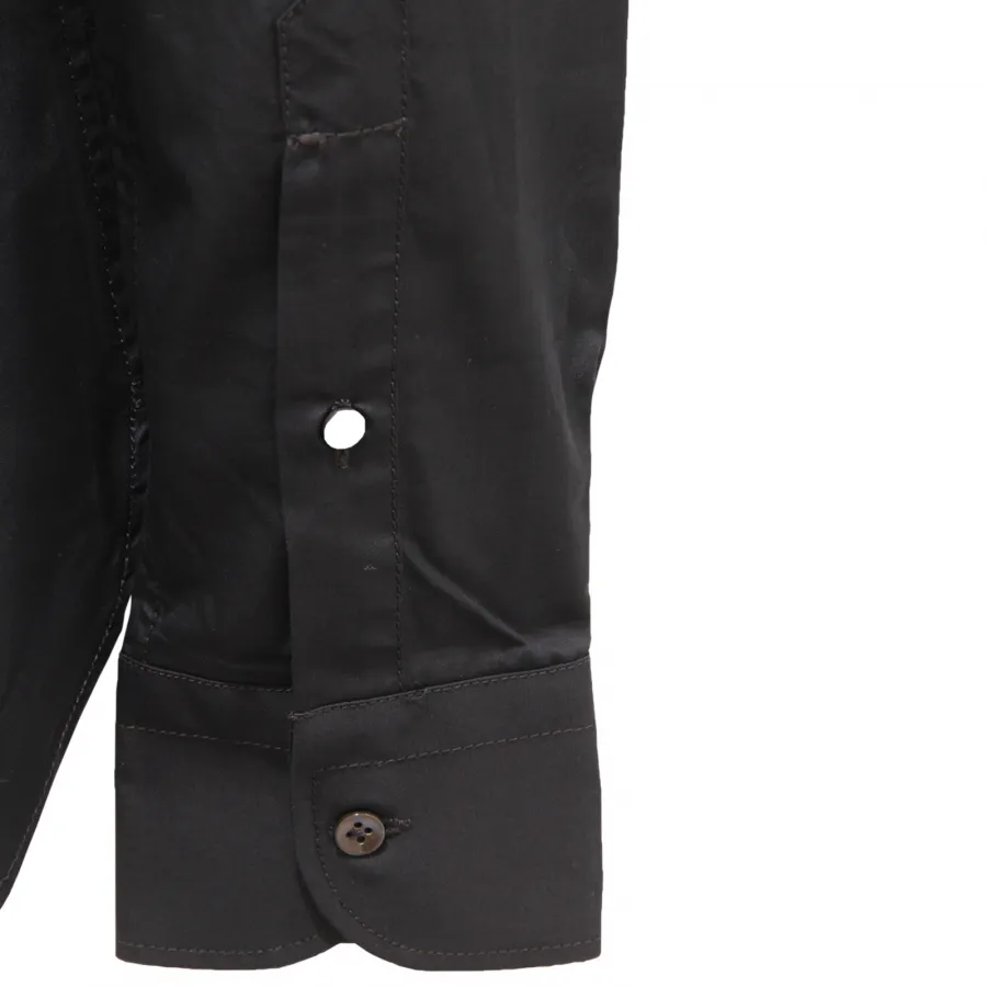 3531AR camicia uomo OTTO ASOLE man shirt black