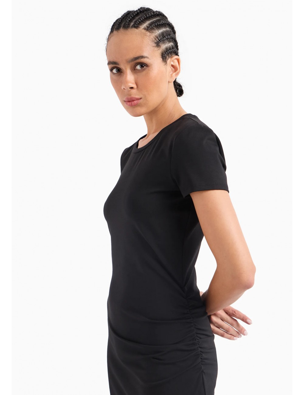 3DTA62 VESTITO EA7 EMPORIO ARMANI DONNA ABITO SPORTIVO DRESS GIROCOLLO SHIRT NEW