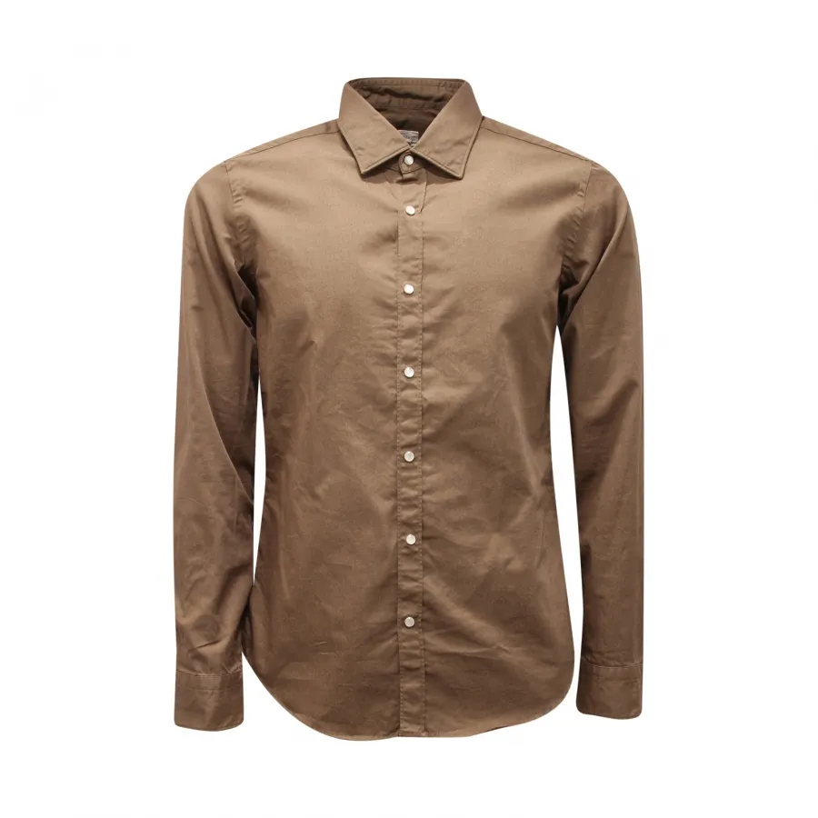 9765AQ camicia uomo GMF 965 man shirt green