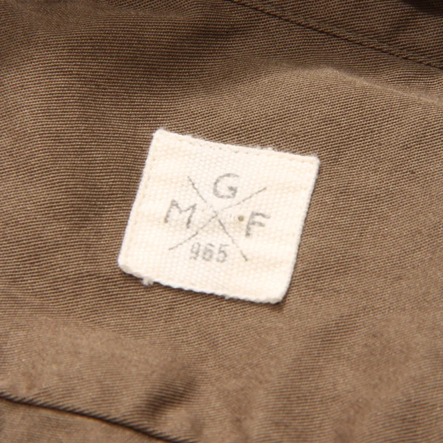 9765AQ camicia uomo GMF 965 man shirt green