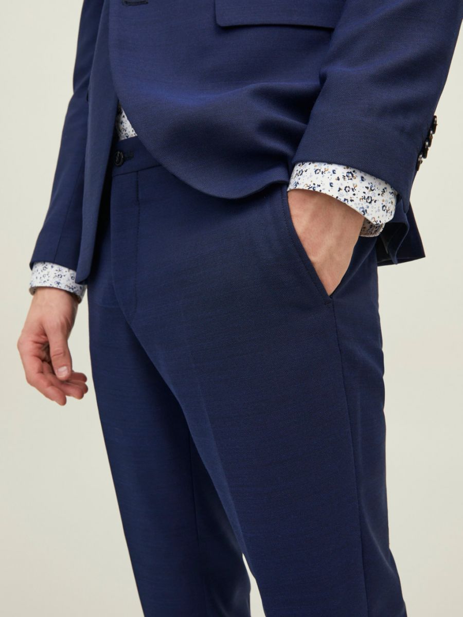ABITI Uomo JACK&JONES Premium 12148166 JPRSOLARIS SUIT MEDIEVAL BLUE