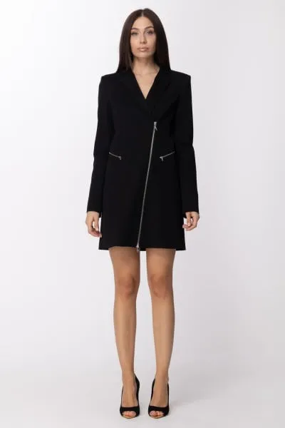 Abito giacca con zip Nero