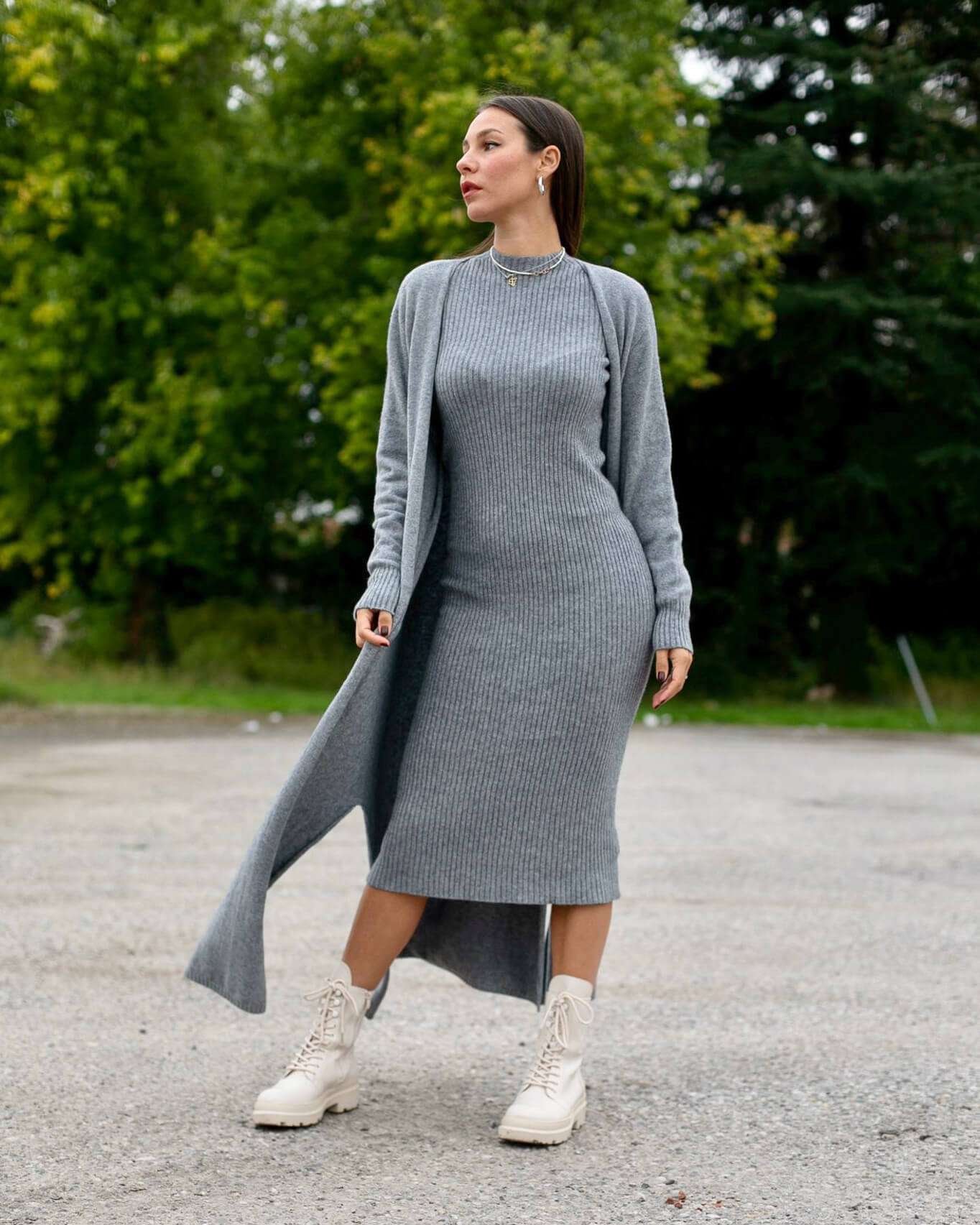 Abito in maglia