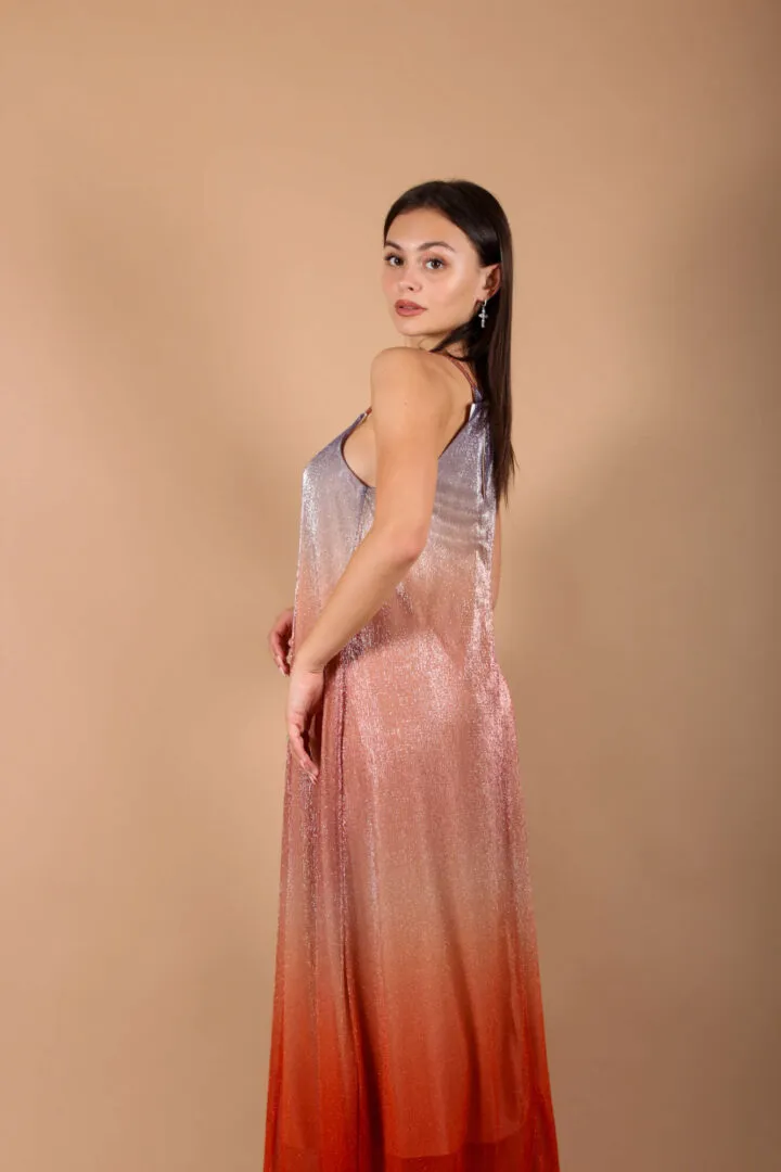Abito Sfumato Lurex