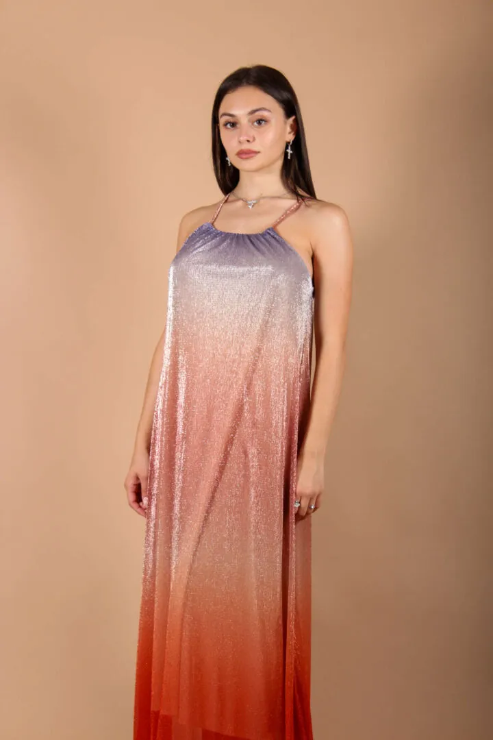 Abito Sfumato Lurex