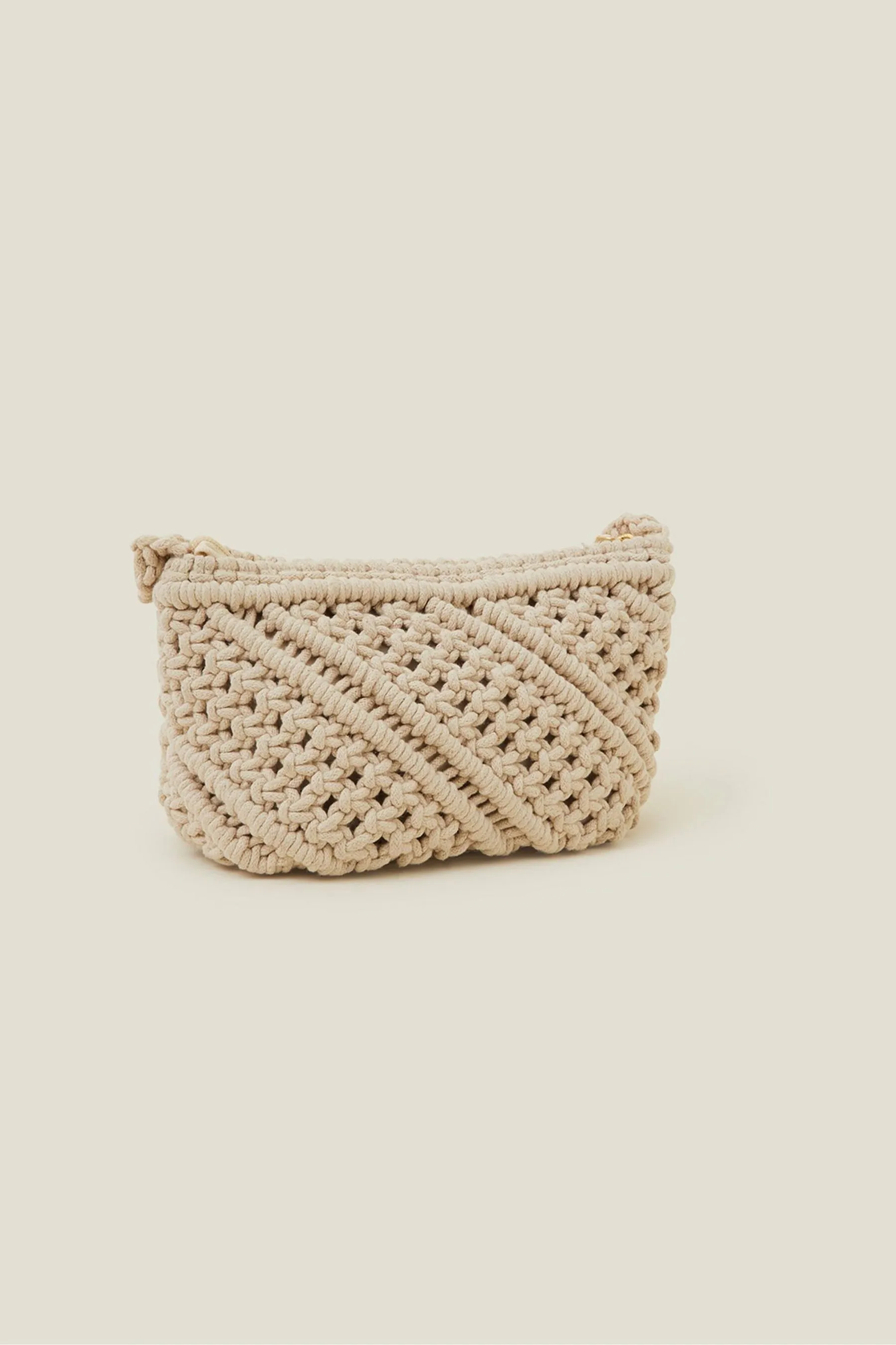 Accessorize - Borsa a tracolla in macramé    