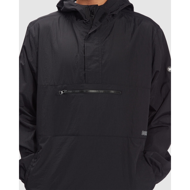 Adyjk03136 Giacca Uomo M/zip Tessuto Tasca Frontale Dc