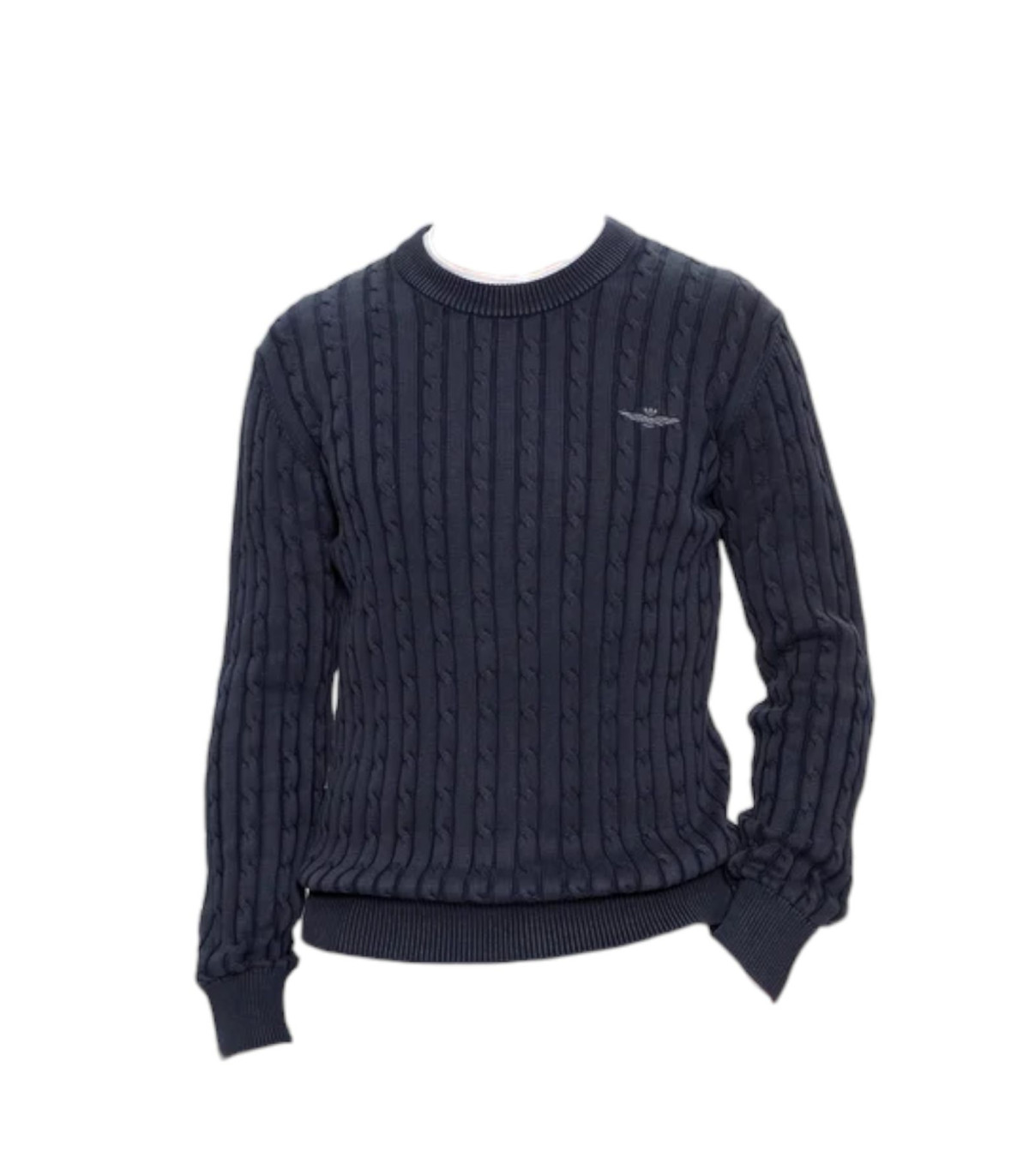 Aeronautica Militare Uomo Maglione A Girocollo A Trecce