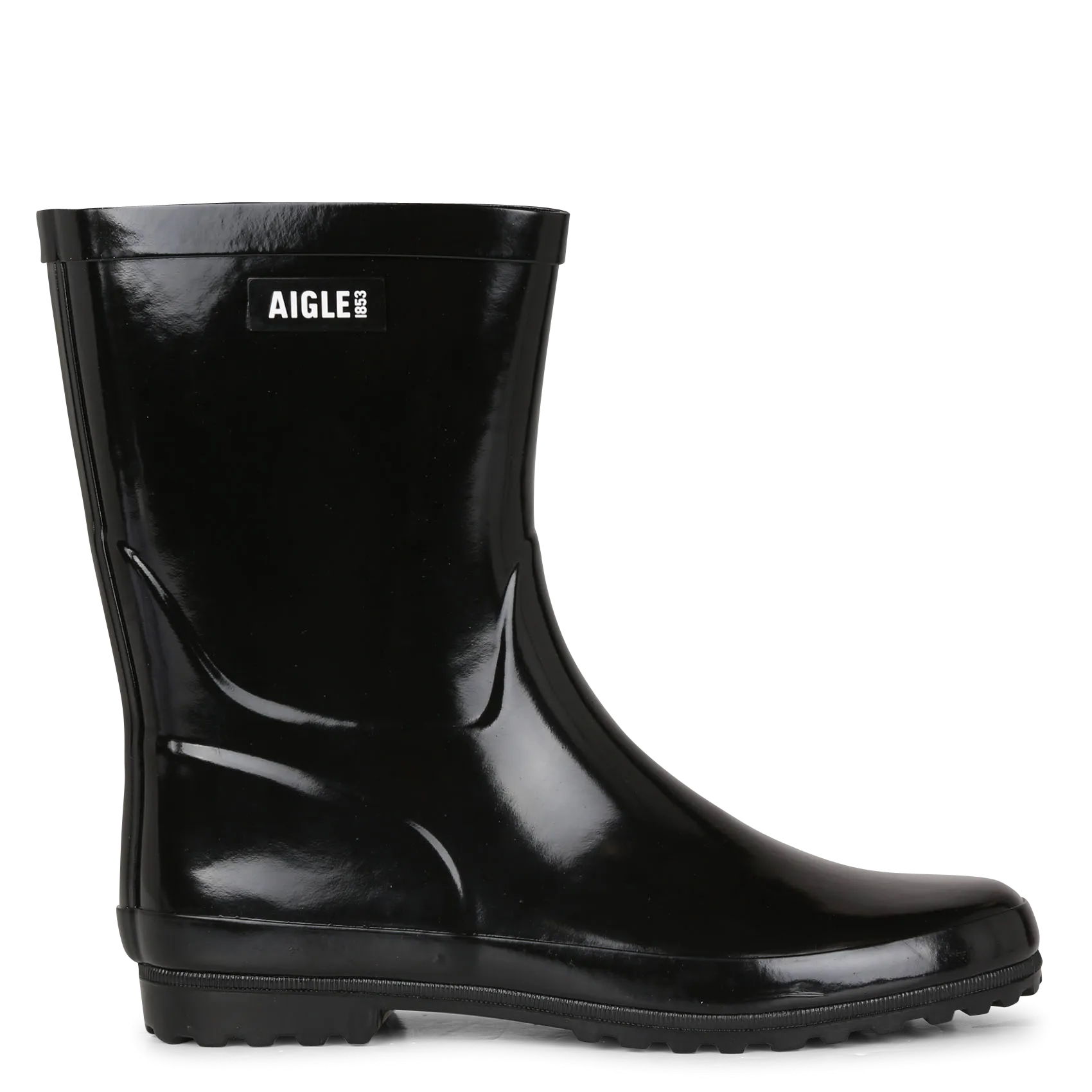  AIGLE   ELIOSA - Stivaletti da pioggia lucidi | Nero