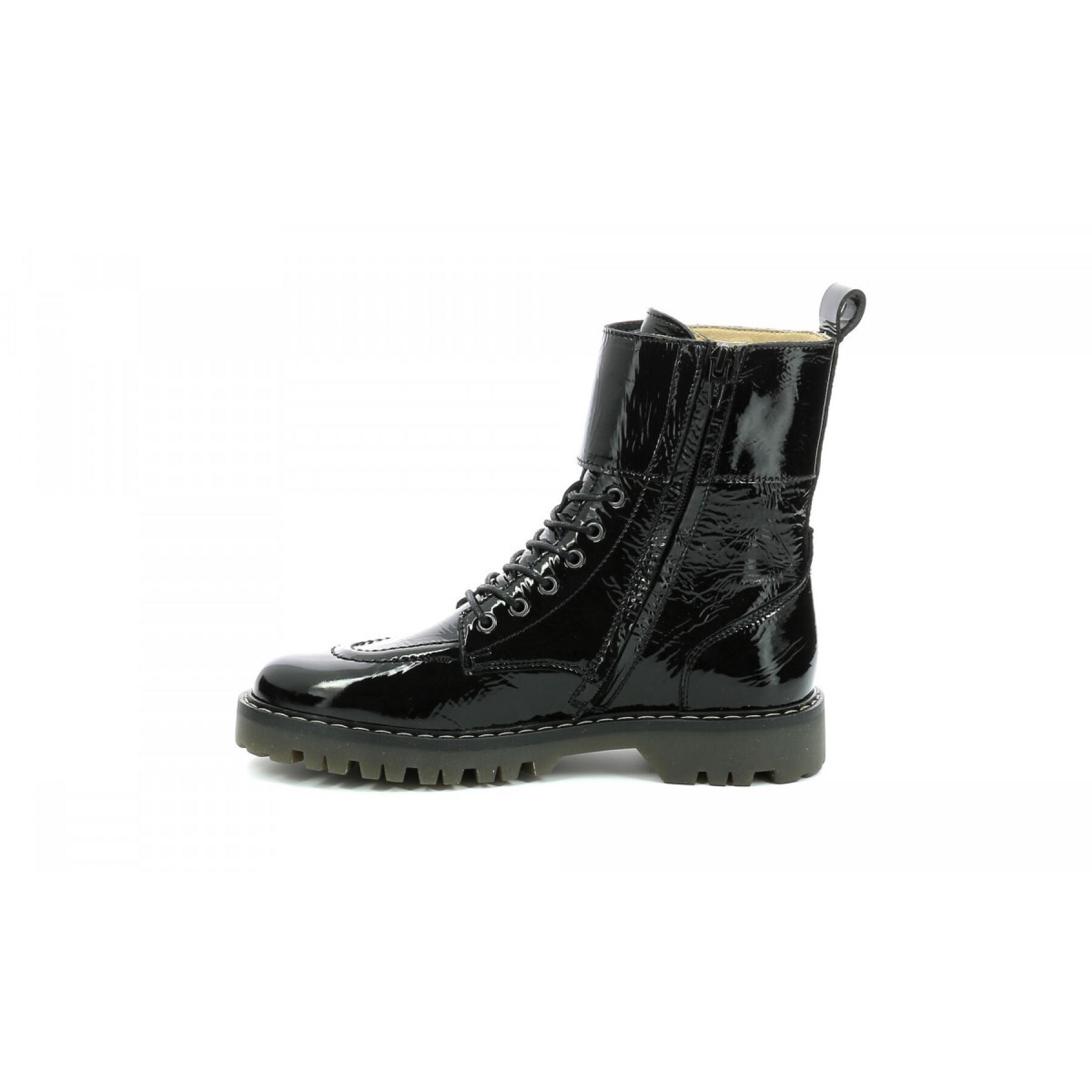 Anfibi in vernice da donna Kickers Deckranger