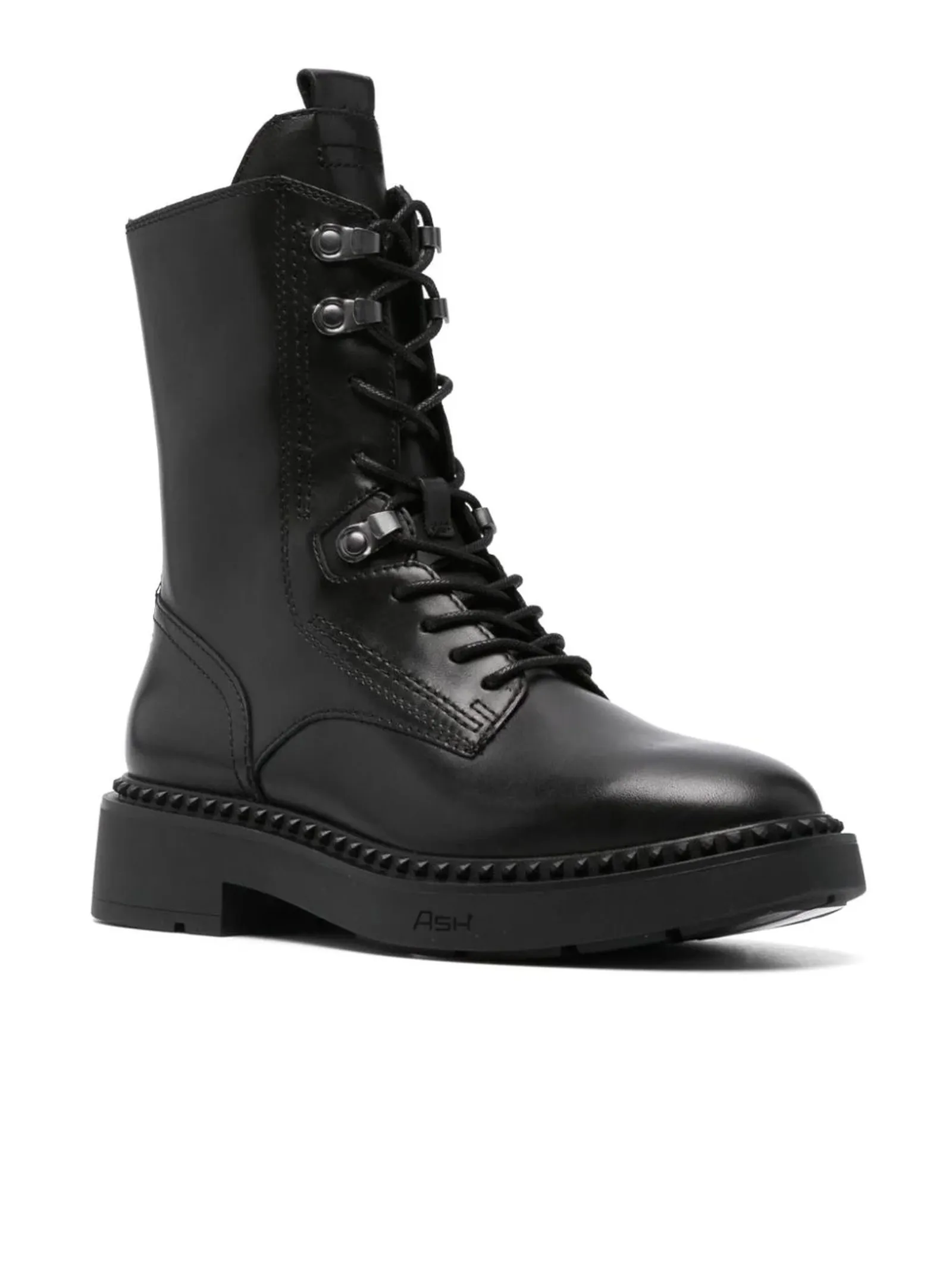 ASH Calzature,Stivaletti Stivali Marlow in pelle di vitello nero 