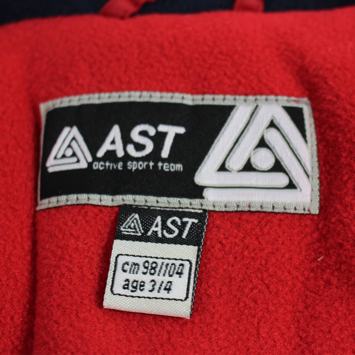 Ast giacca da sci bimbo rosso