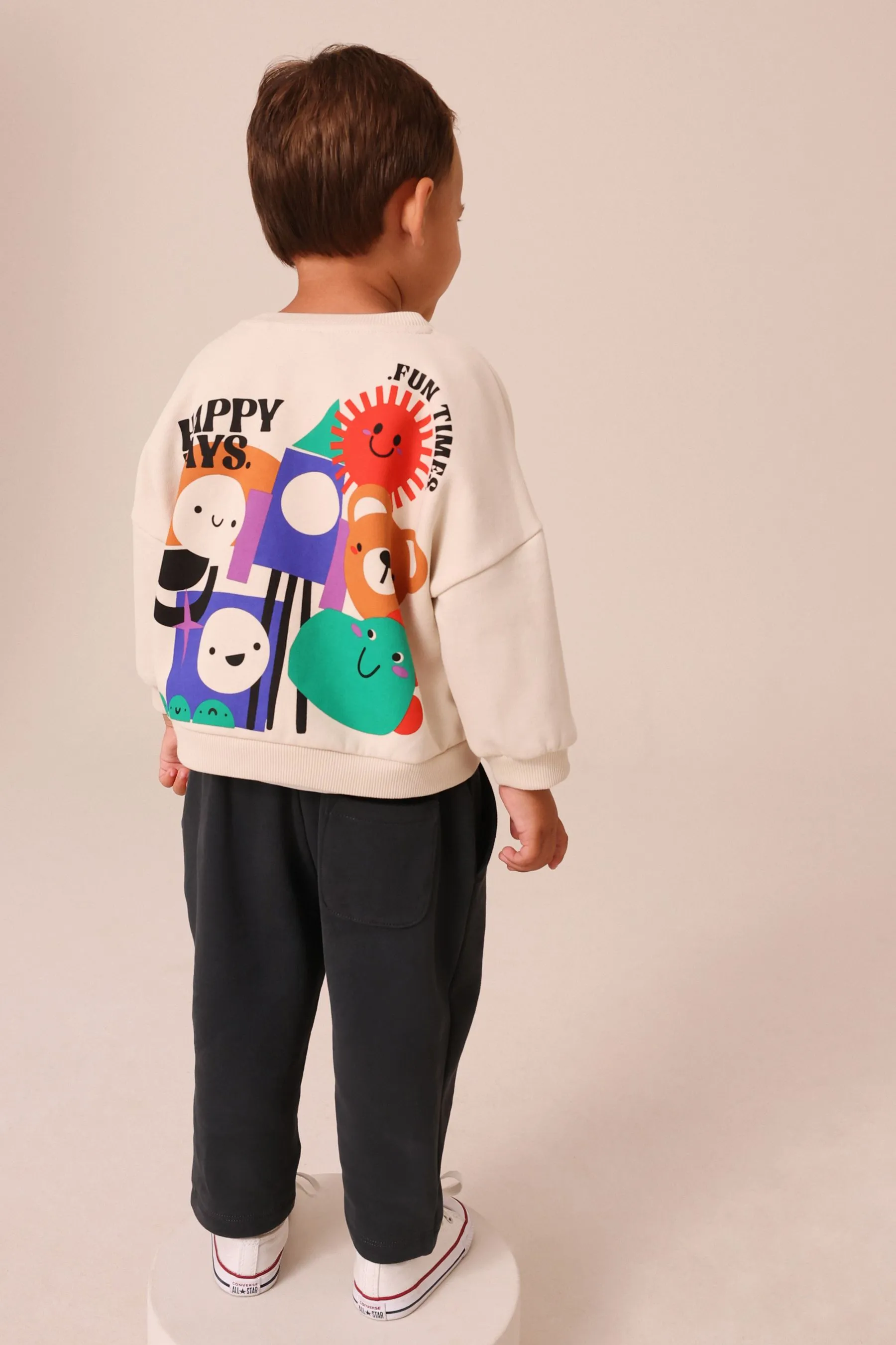 Backprint Sweatshirt and Joggers Set (3mths-7yrs)    