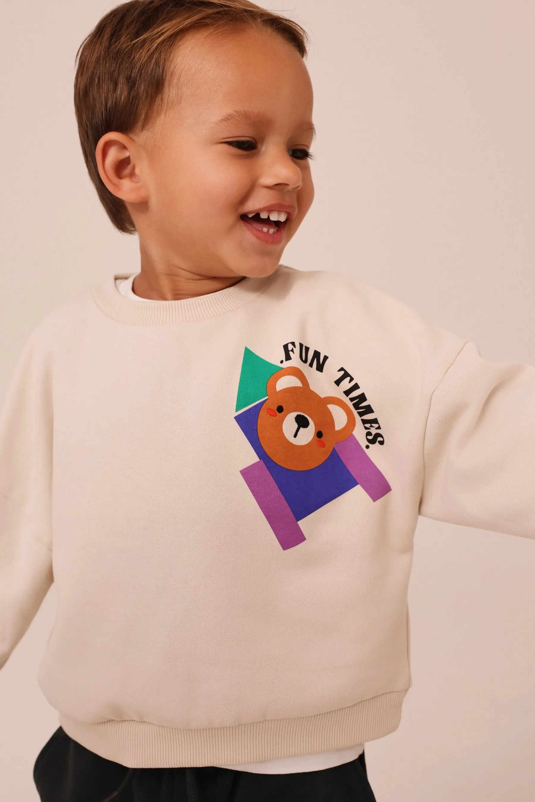 Backprint Sweatshirt and Joggers Set (3mths-7yrs)    