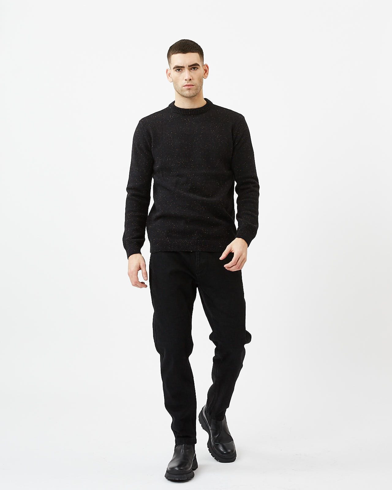 Benner 9155 Black/Grey Melange