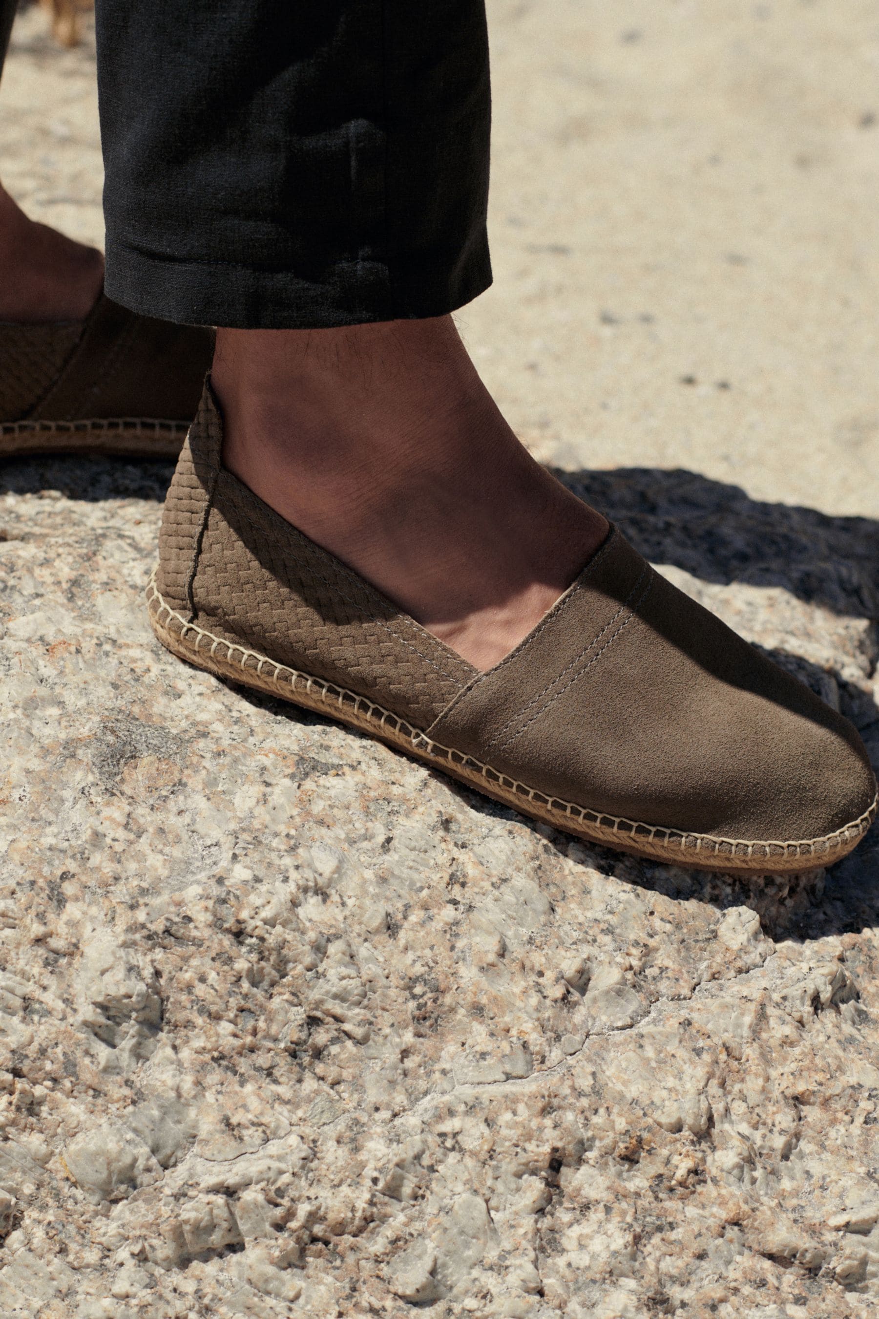 Blend - Espadrillas scamosciate