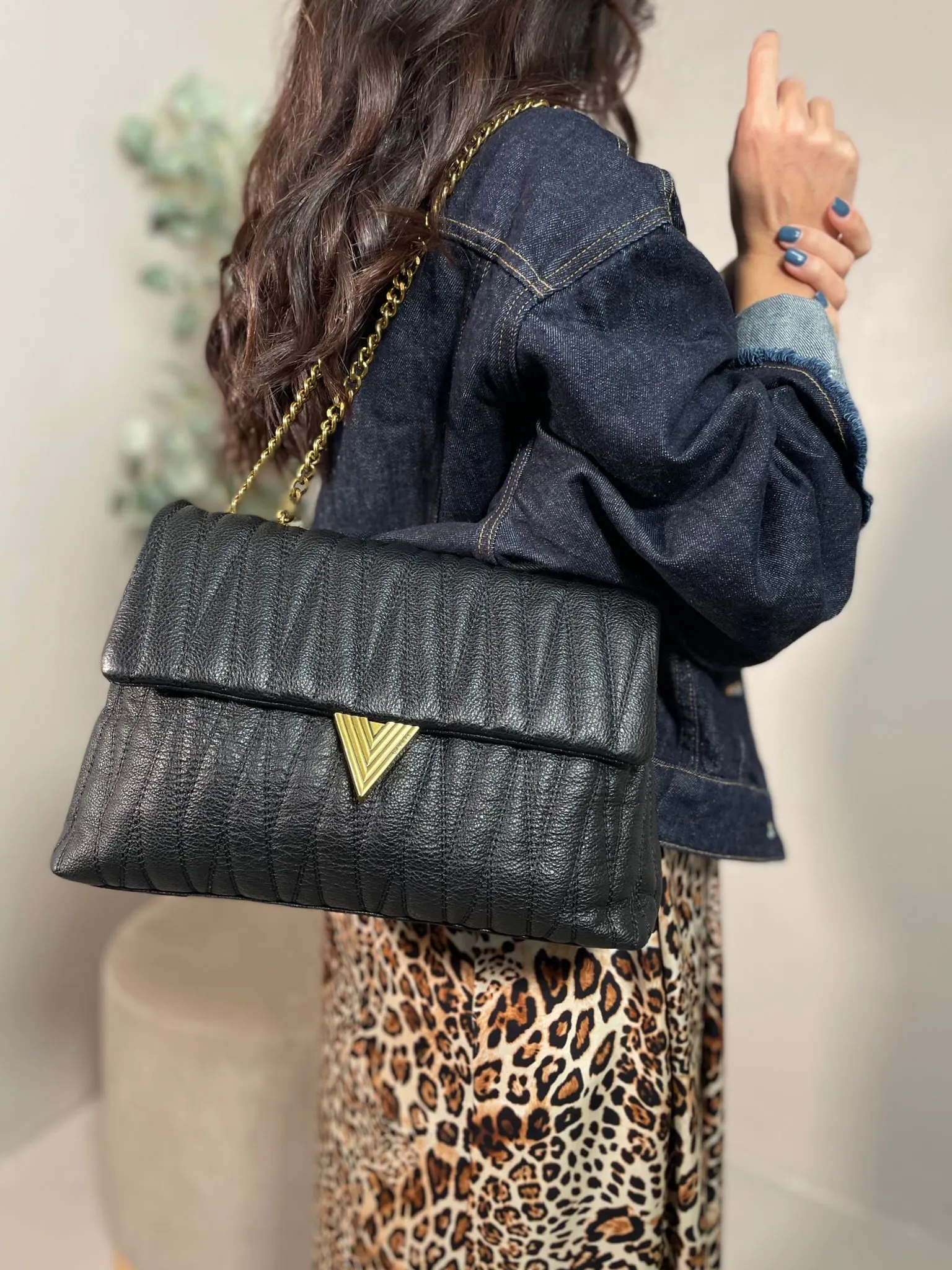 Borsa Belleville Nera Vicolo