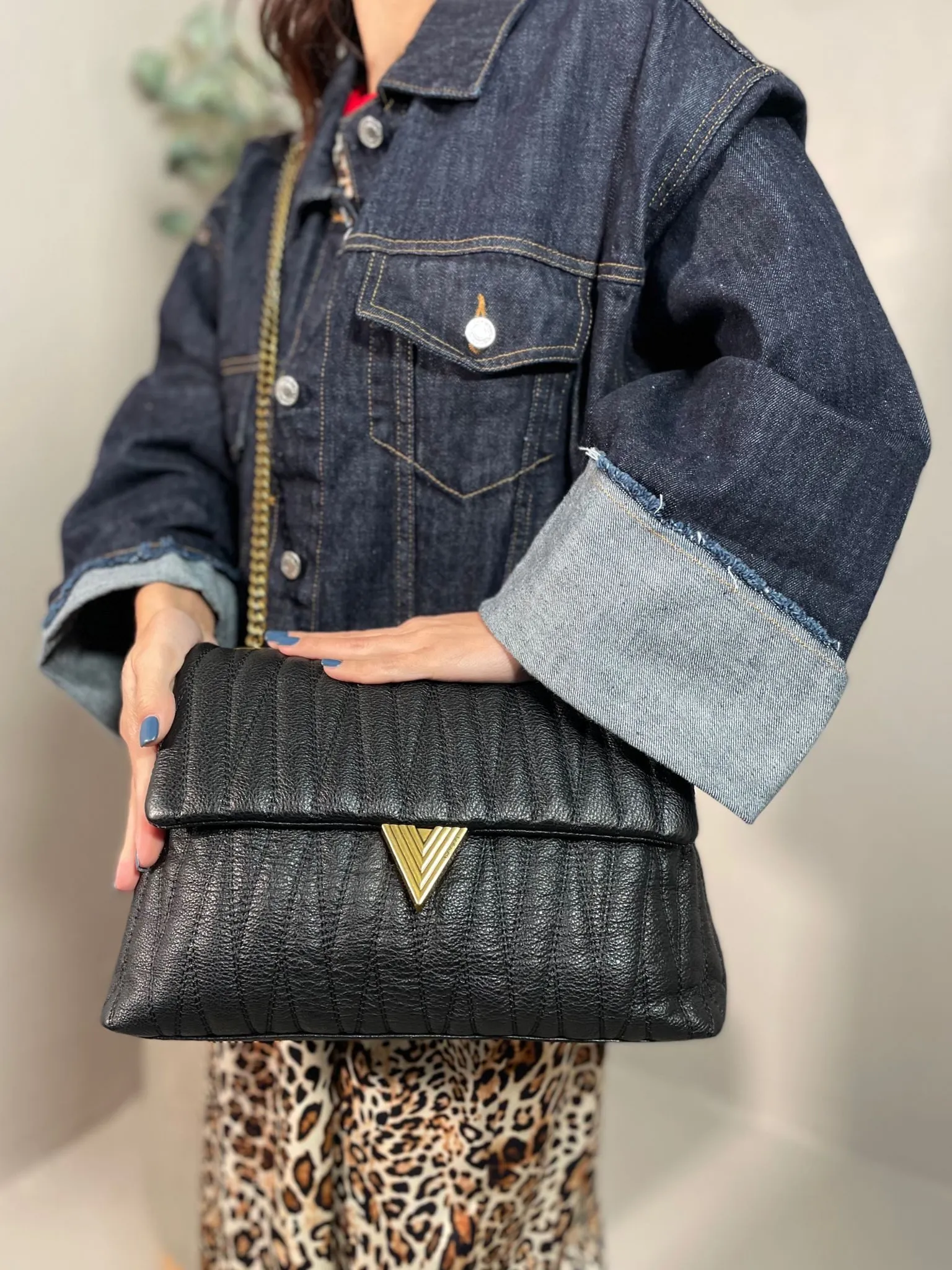 Borsa Belleville Nera Vicolo