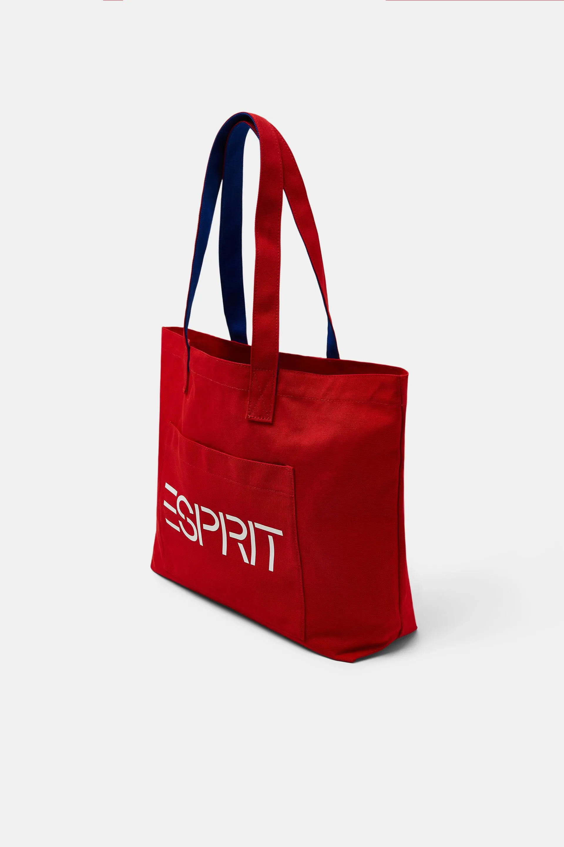 Borsa in tela con logo