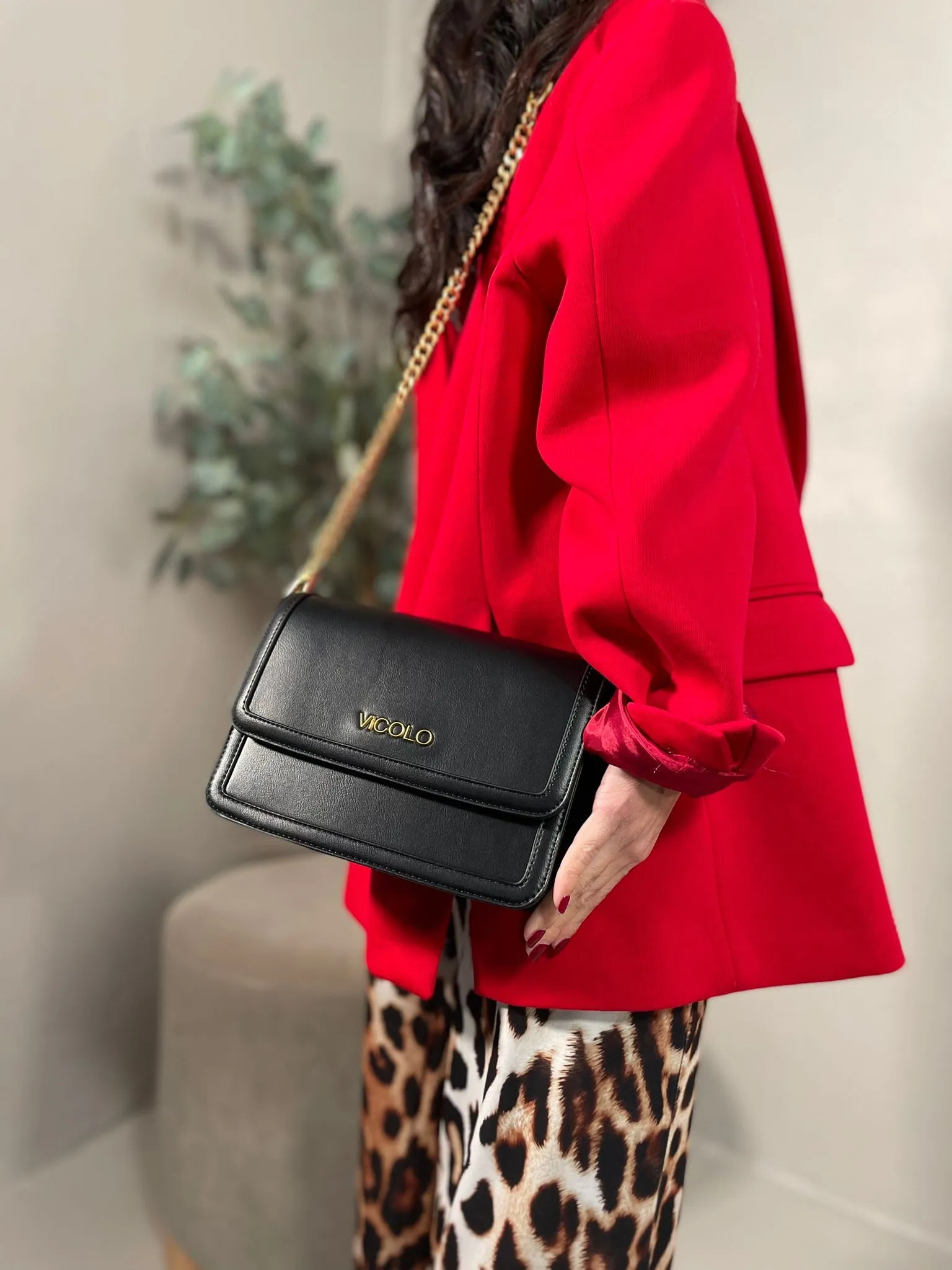 Borsa Le Marais Nera Vicolo