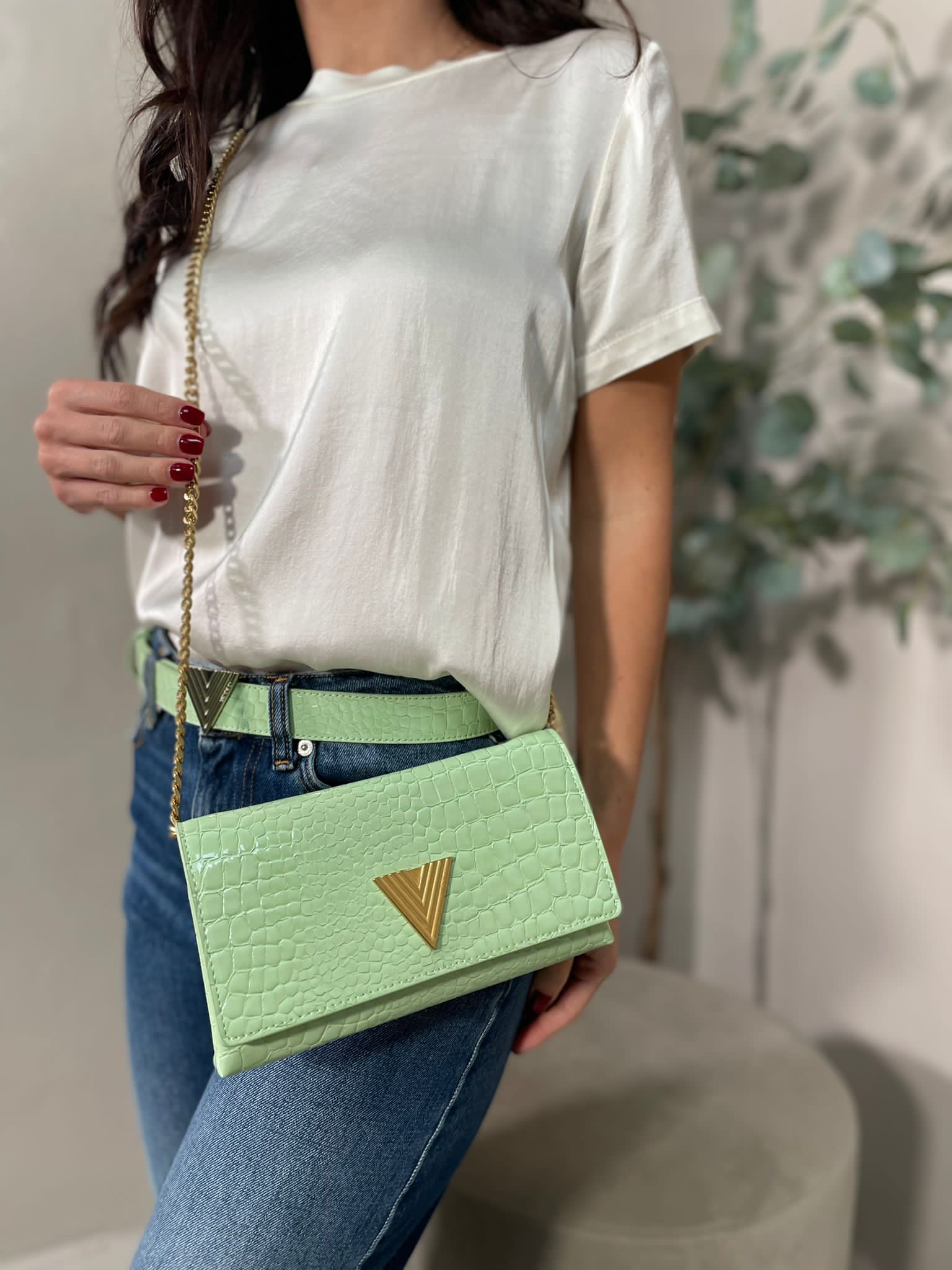 Borsa Shibuya Verde Vicolo