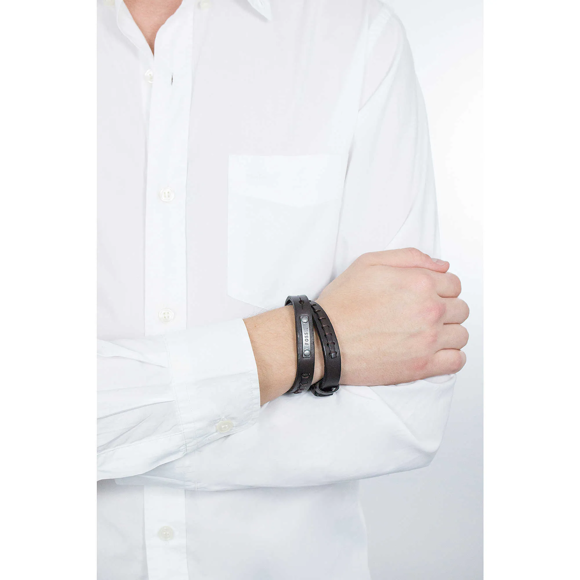 bracciale uomo gioielli Fossil