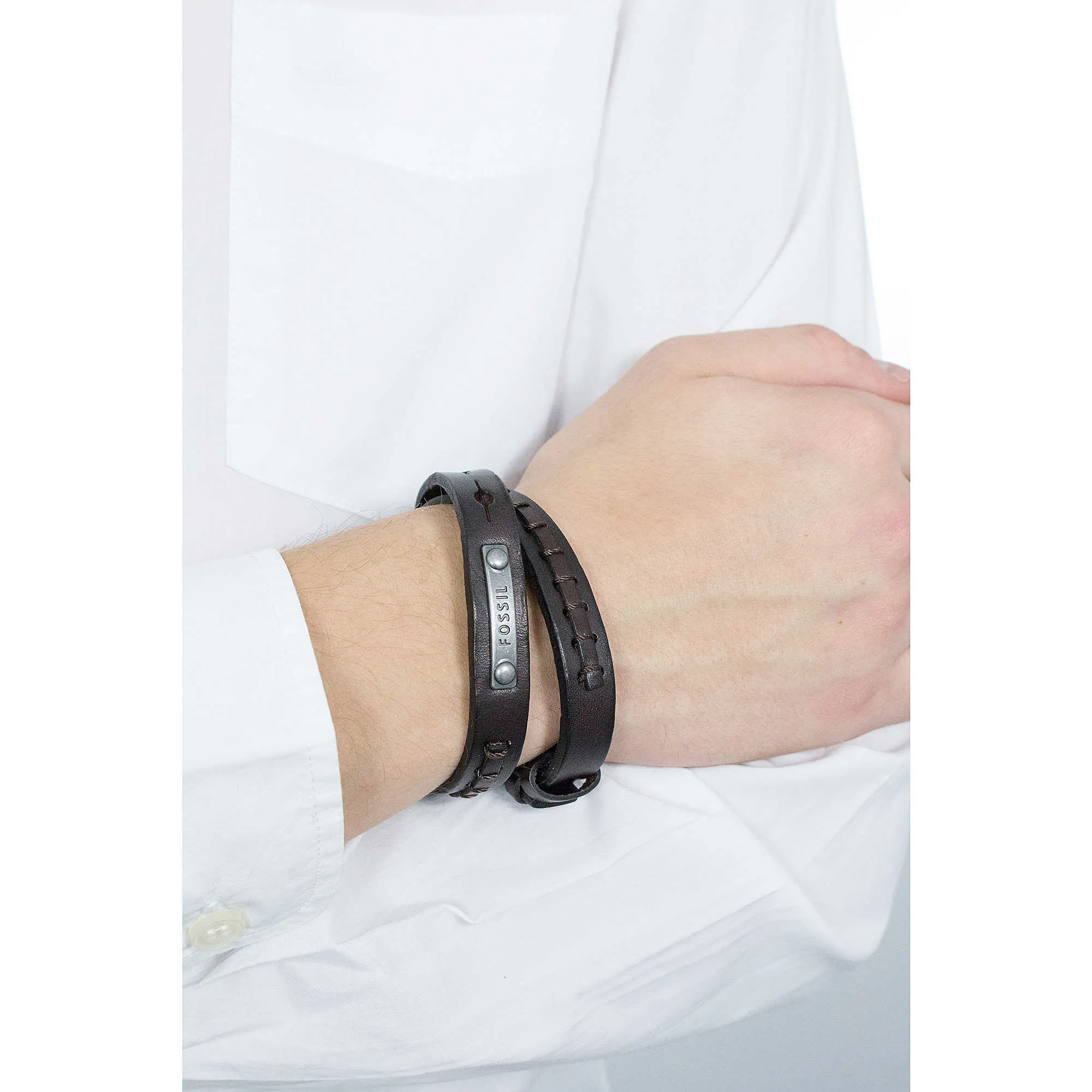 bracciale uomo gioielli Fossil
