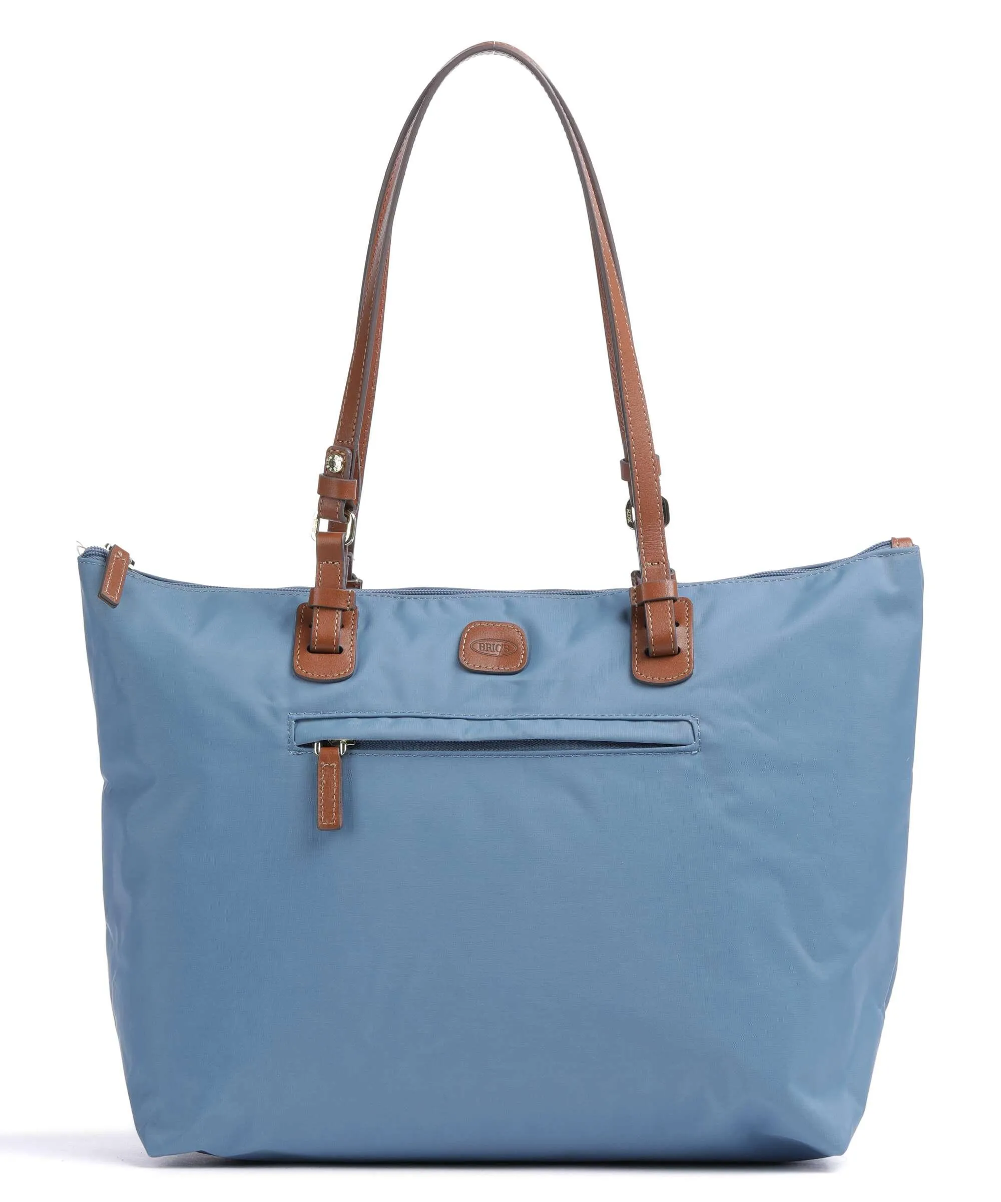  Brics X-Collection Borsa shopper nylon riciclato blu  
