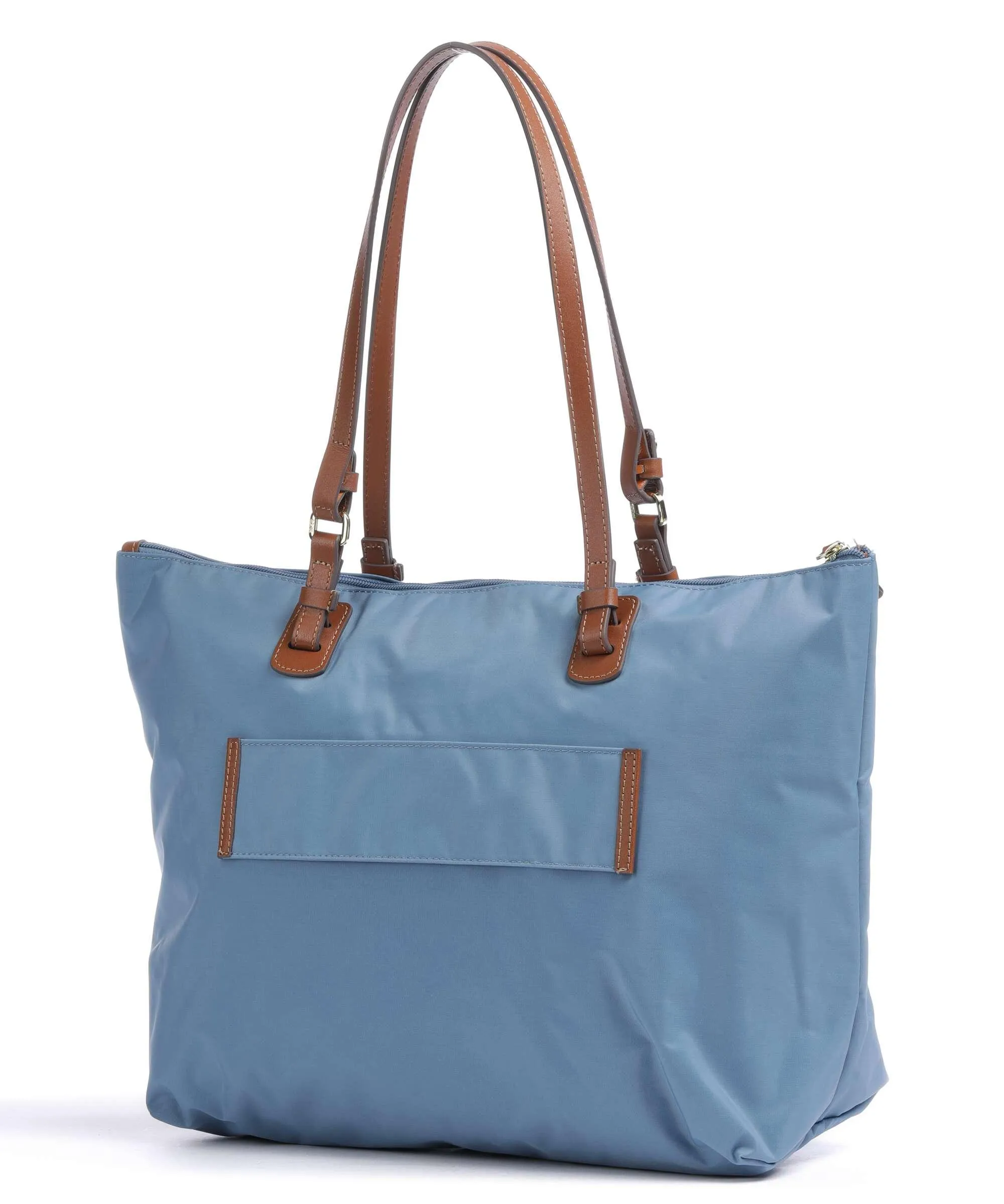  Brics X-Collection Borsa shopper nylon riciclato blu  