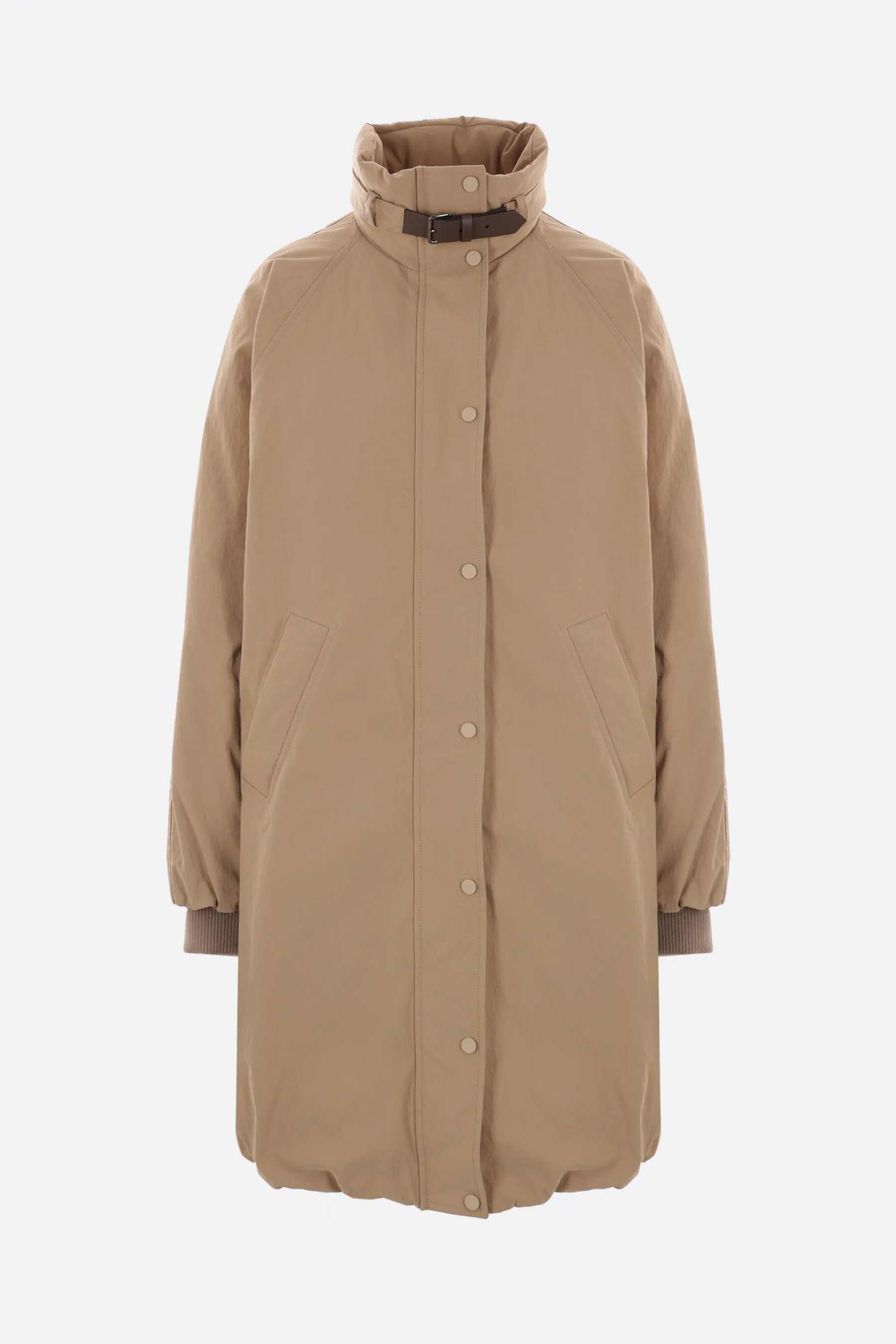  BRUNELLO CUCINELLI piumino in nylon con Shiny Loop 