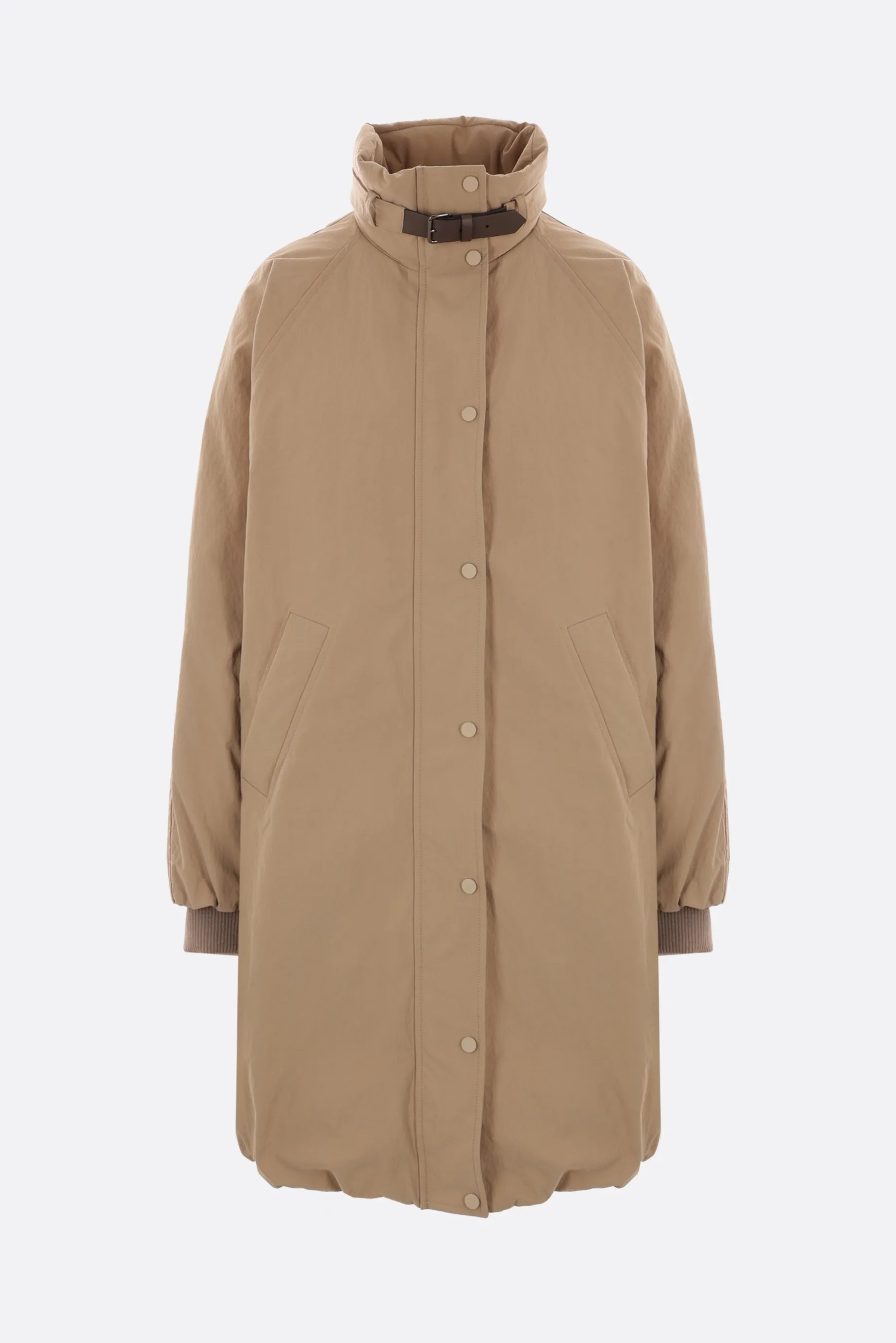  BRUNELLO CUCINELLI piumino in nylon con Shiny Loop 