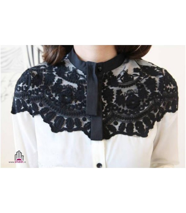 Camicia Bicolor Laced - Dream Shop