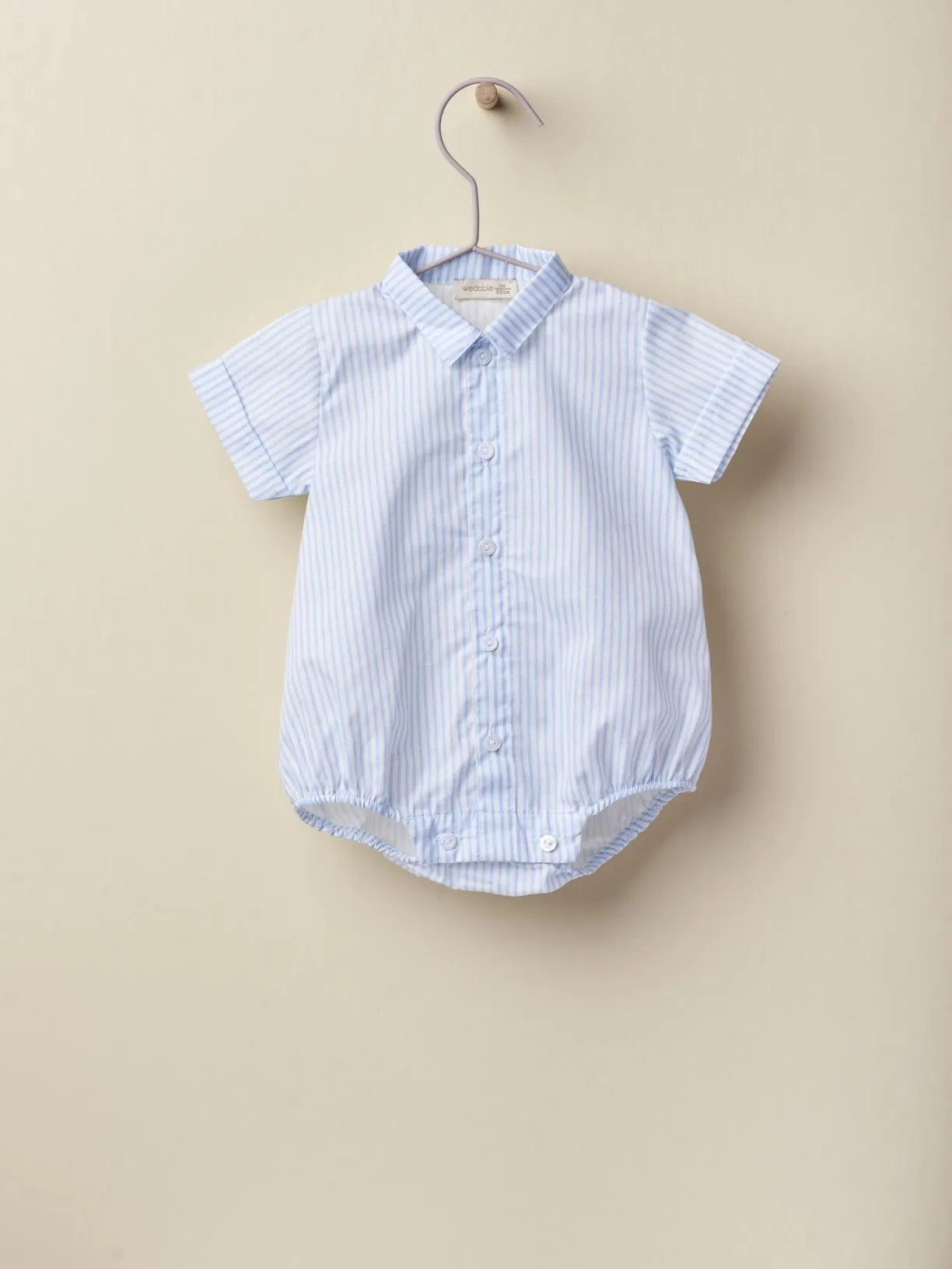 Camicia body in cotone a righe