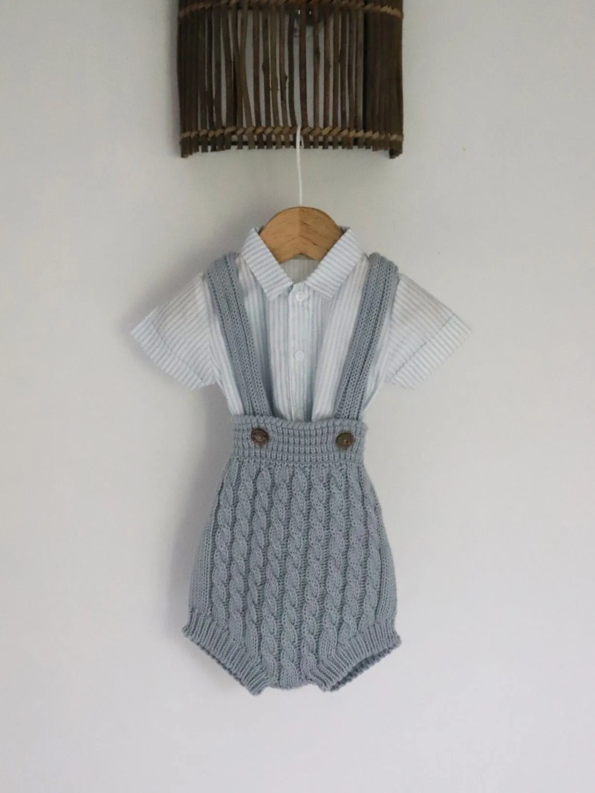Camicia body in cotone a righe