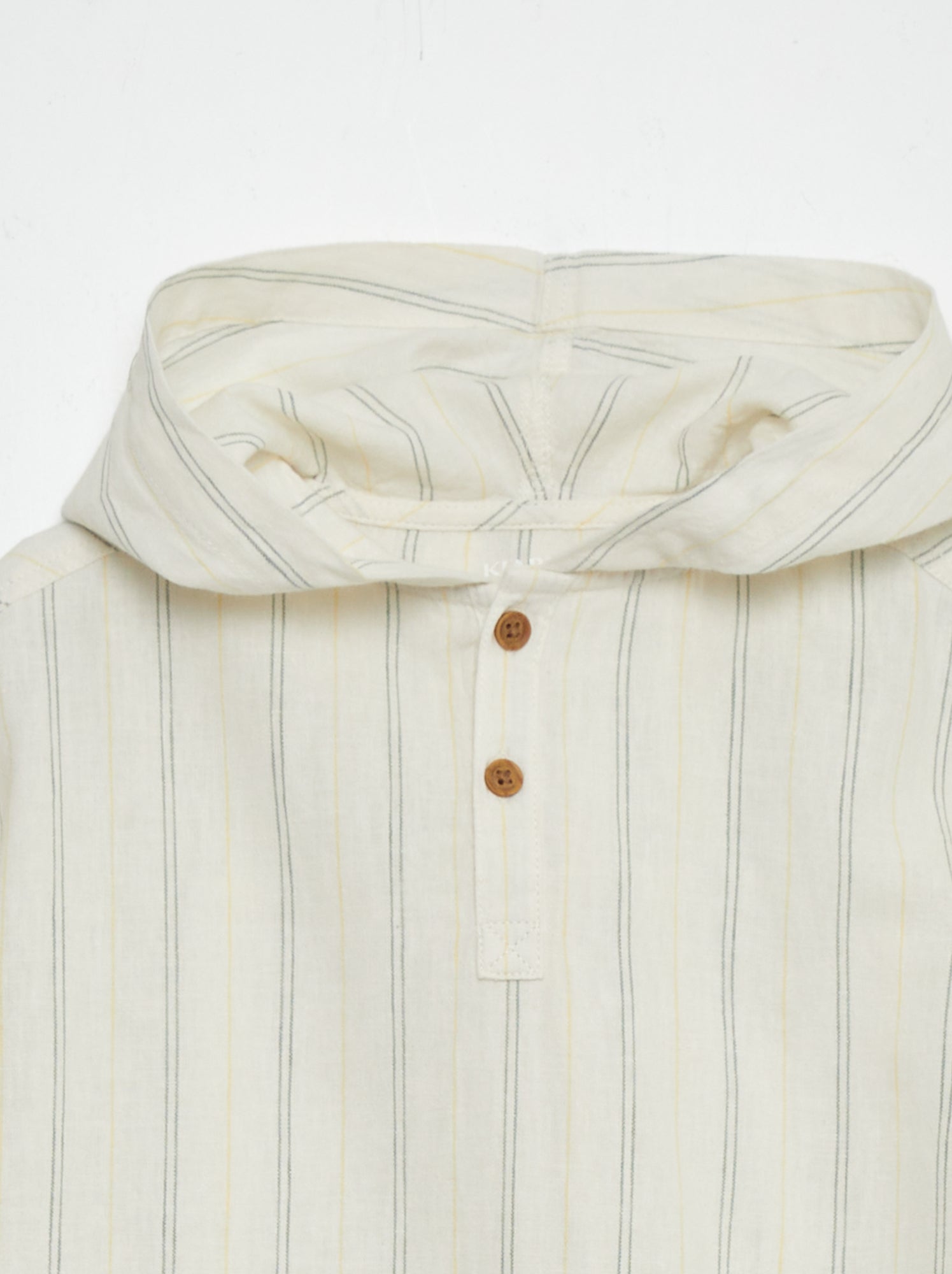 Camicia in lino e cotone - BIANCO