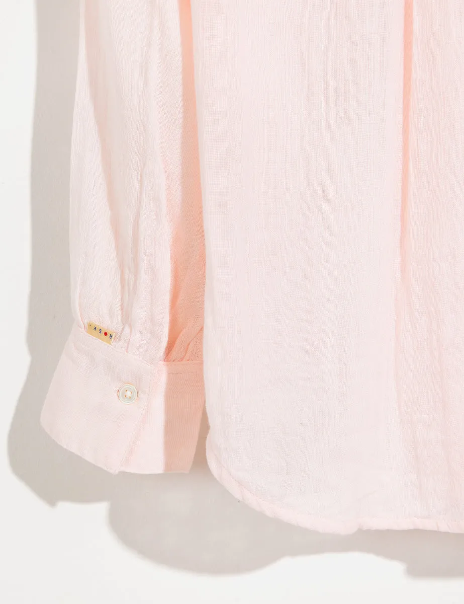 camicia ironie over mussola dusk rosa
