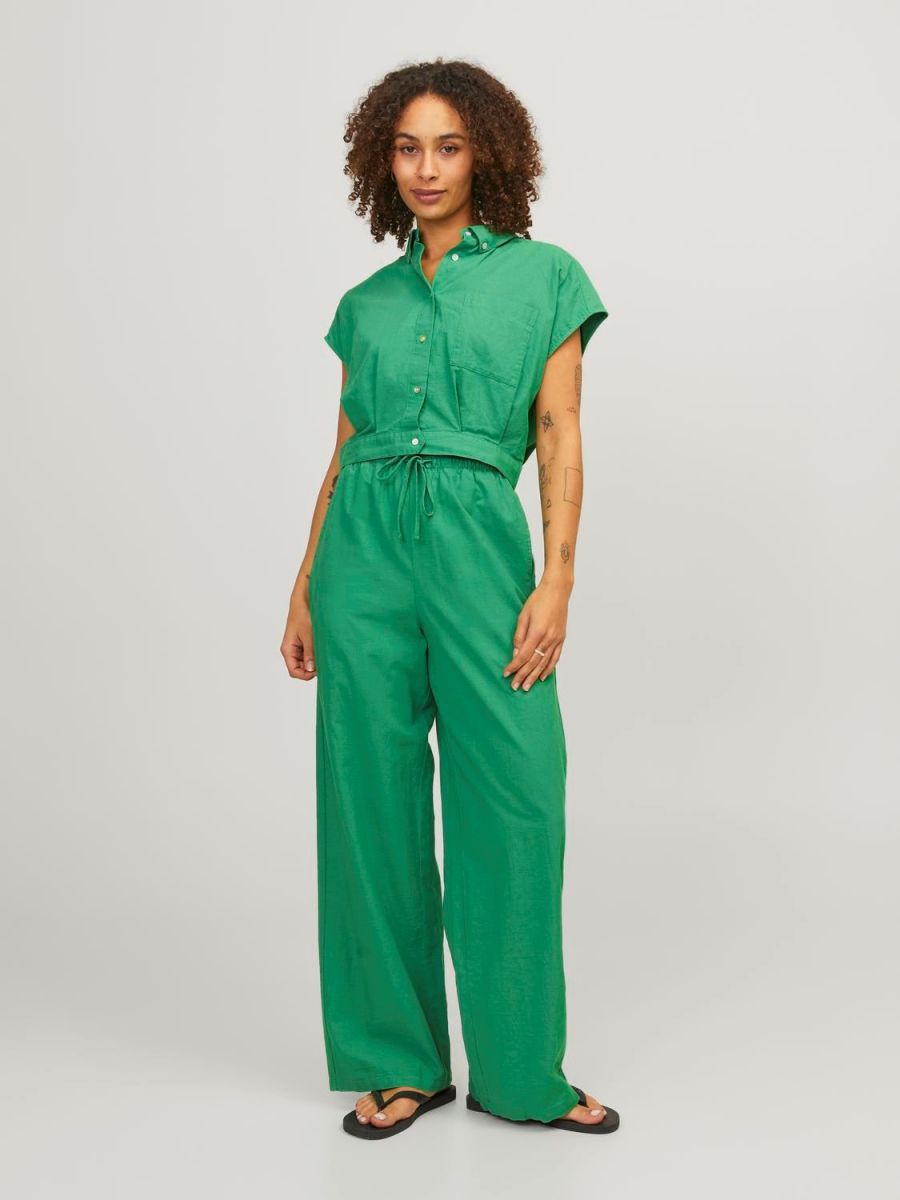 CAMICIE Donna JJXX 12225268 PENNY MEDIUM GREEN