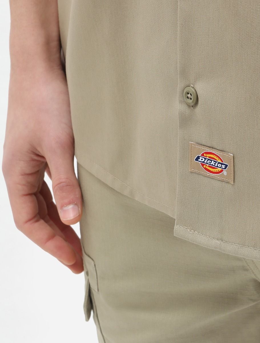 CAMICIE Uomo DICKIES WORK SHIRT DK0A4XK7 KHK KHAKI