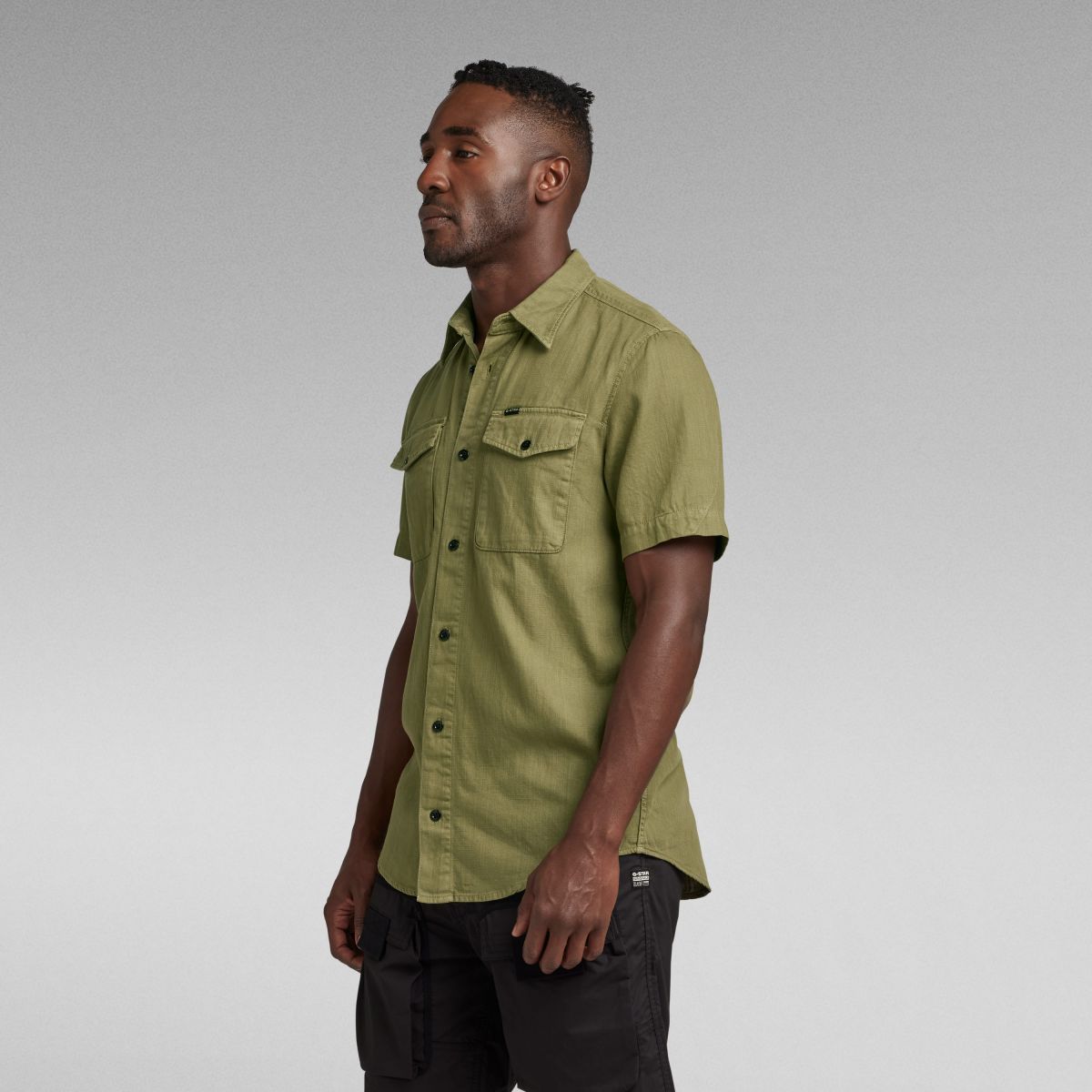CAMICIE Uomo G-STAR D19751 7647 - MARINE D855 SMOKE OLIVE