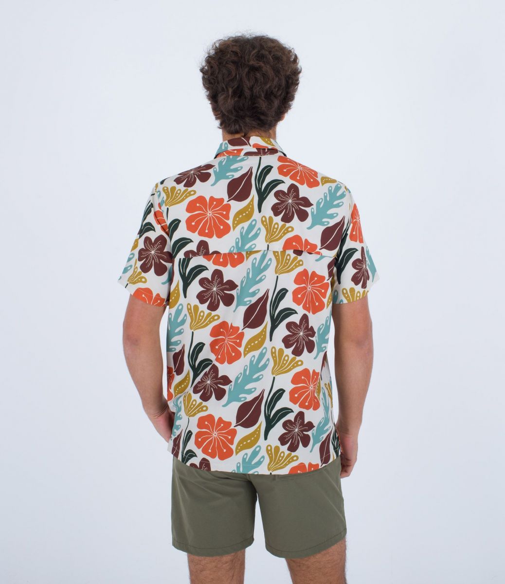 CAMICIE Uomo HURLEY MVS005580 H2O DRI RINCON SIERRA H073 BONE
