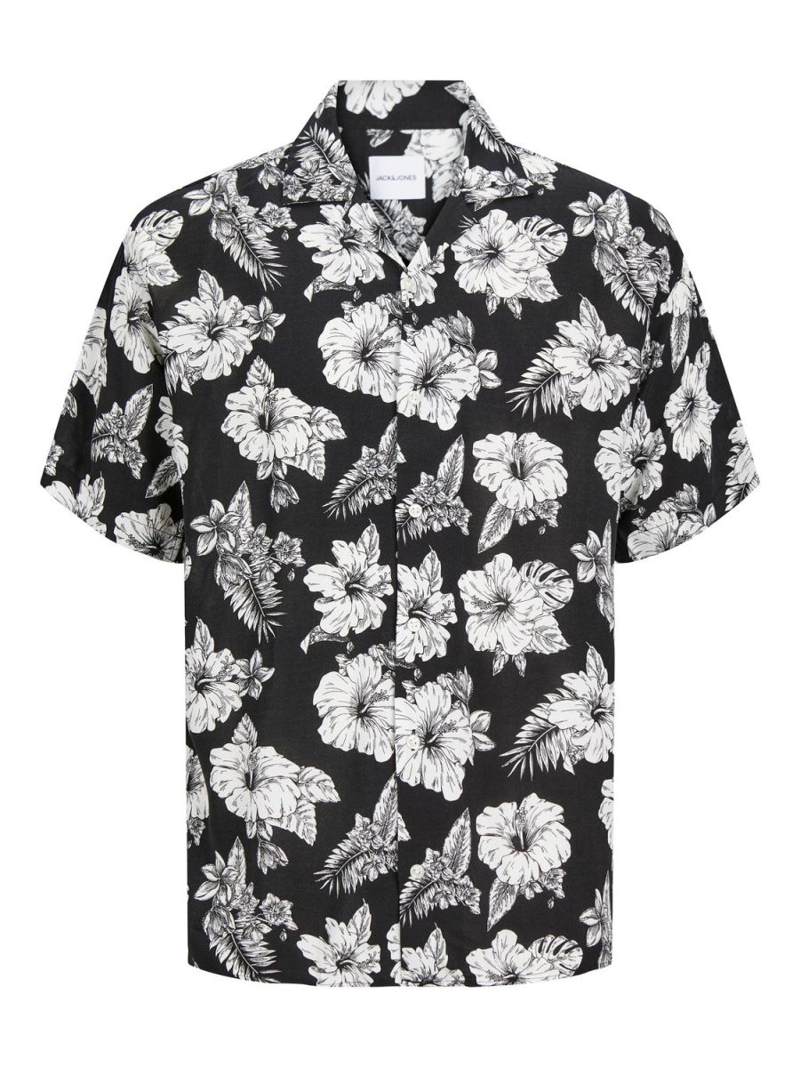 CAMICIE Uomo JACK&JONES 12249210 GURU BLACK