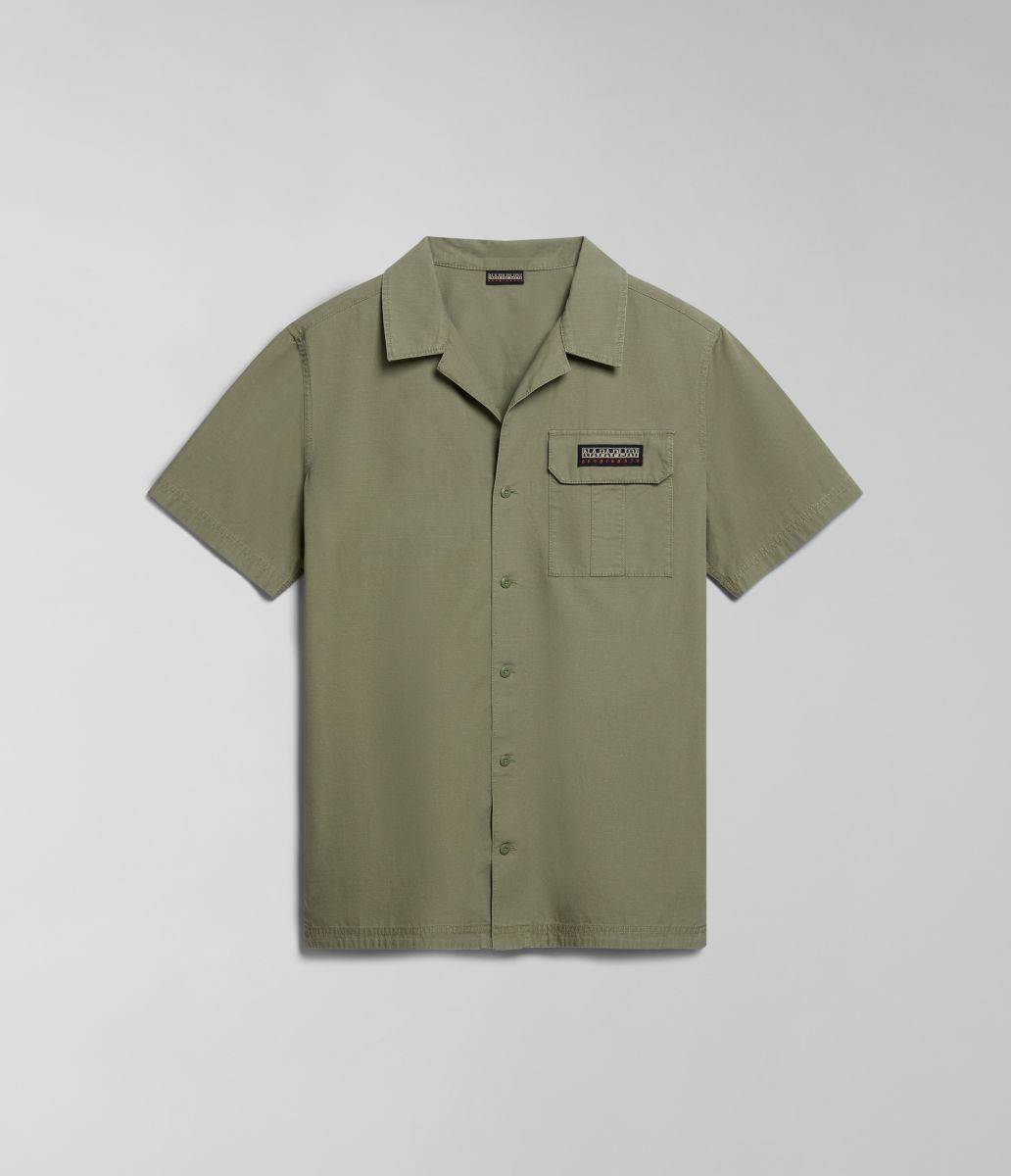 CAMICIE Uomo NAPAPIJRI G-BOYD NP0A4HQ4 GAE GREEN LICHEN