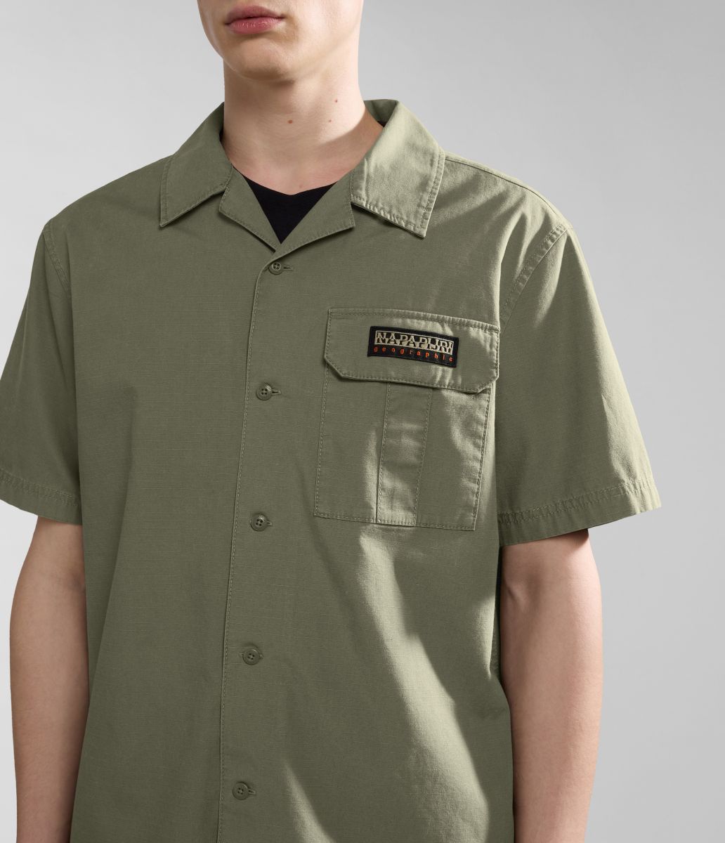 CAMICIE Uomo NAPAPIJRI G-BOYD NP0A4HQ4 GAE GREEN LICHEN