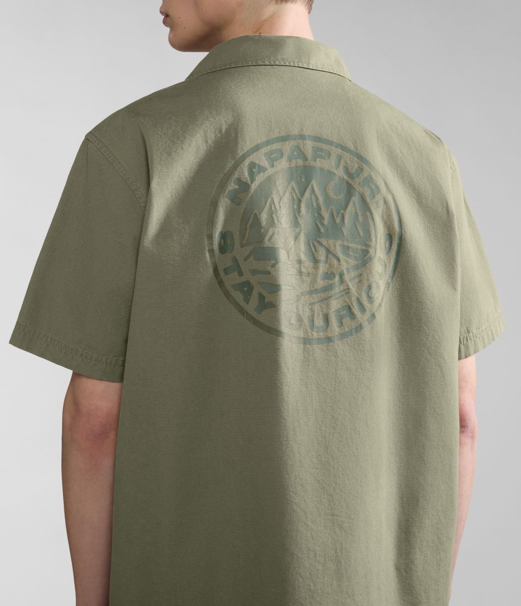 CAMICIE Uomo NAPAPIJRI G-BOYD NP0A4HQ4 GAE GREEN LICHEN