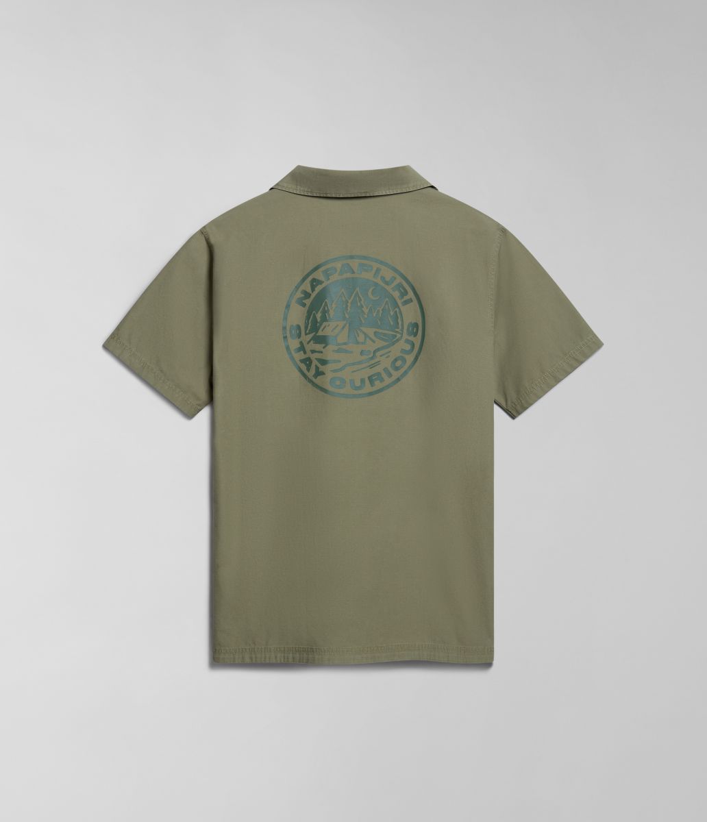 CAMICIE Uomo NAPAPIJRI G-BOYD NP0A4HQ4 GAE GREEN LICHEN