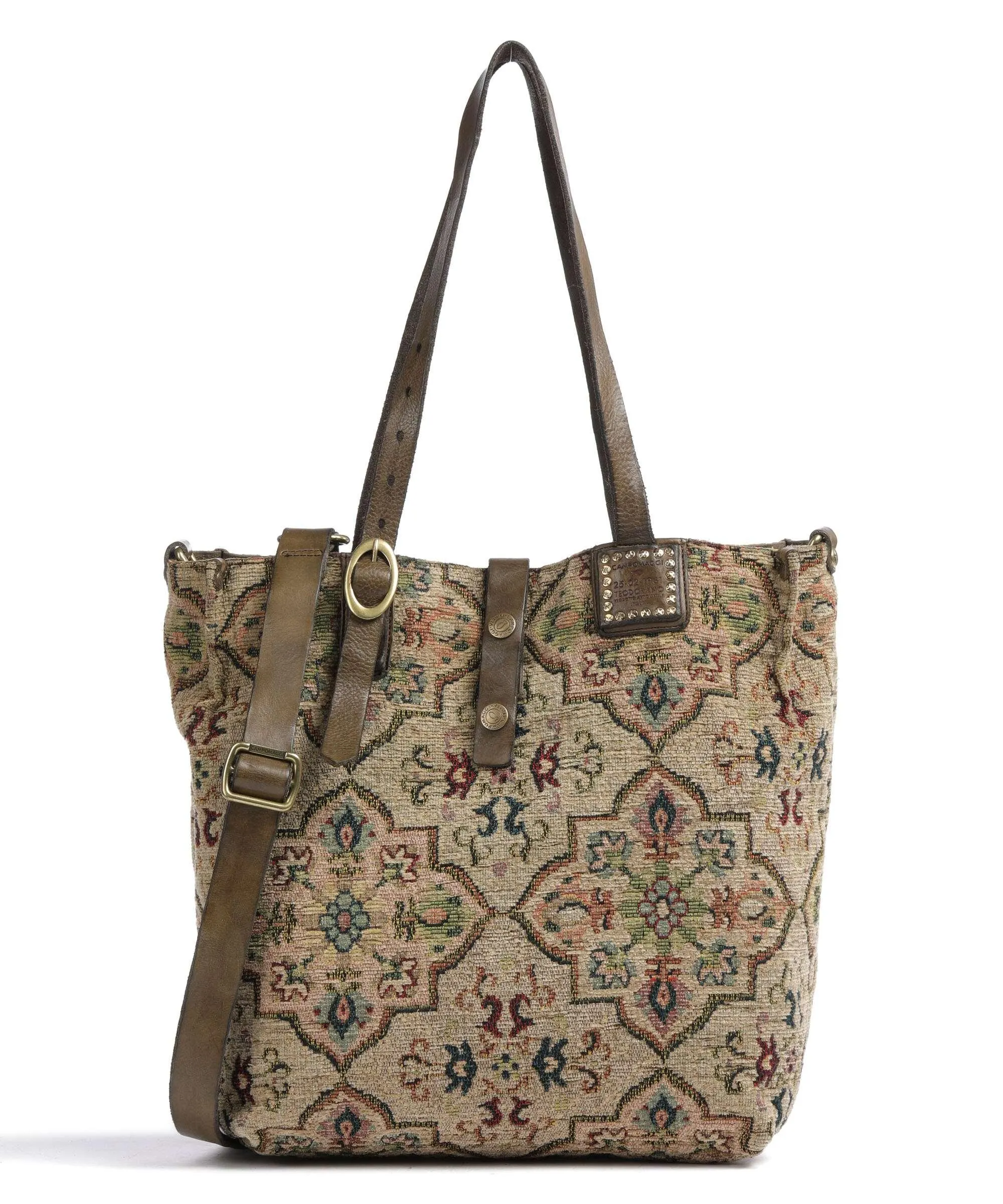  Campomaggi Borsa shopper poliestere multicolore  