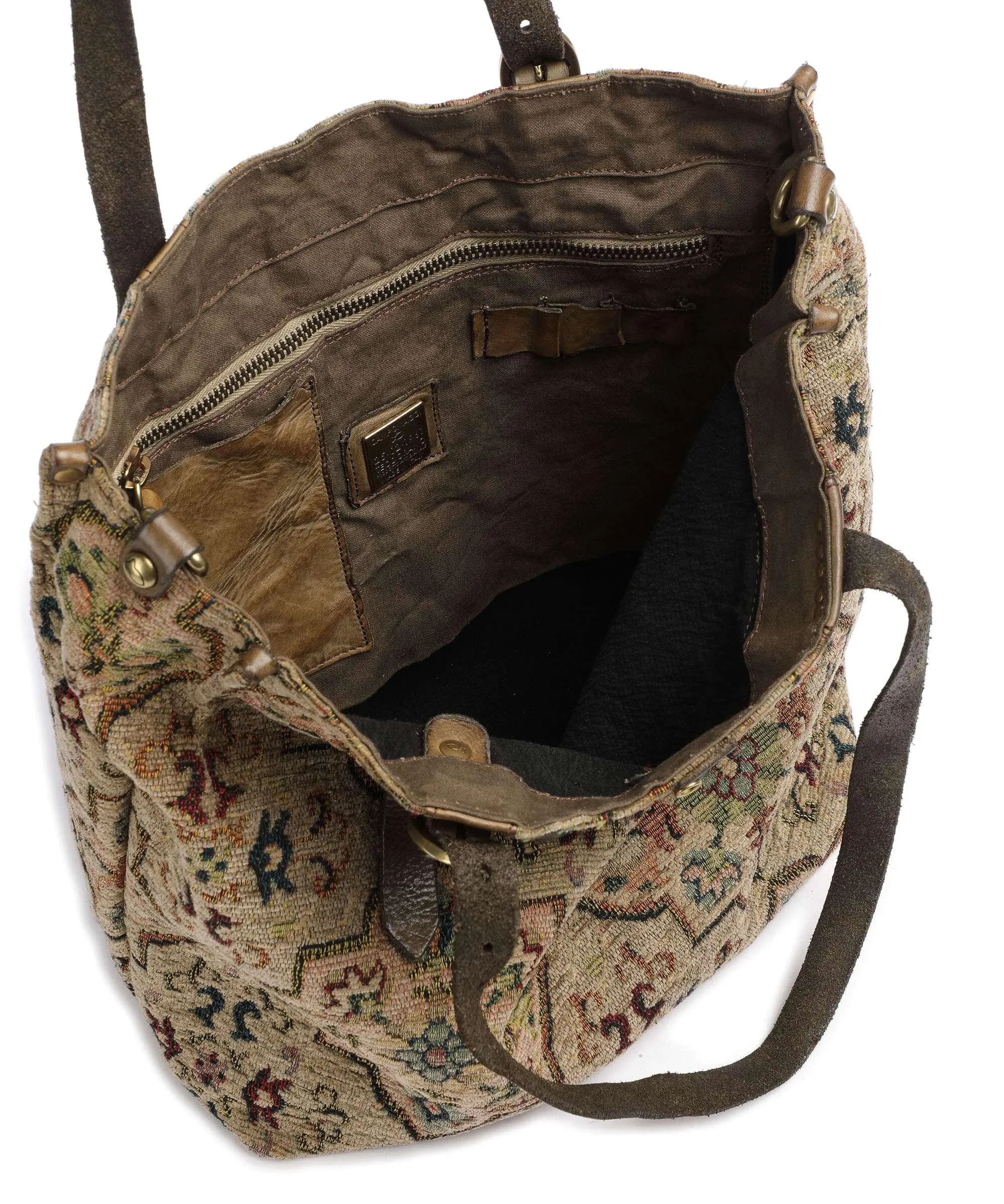  Campomaggi Borsa shopper poliestere multicolore  