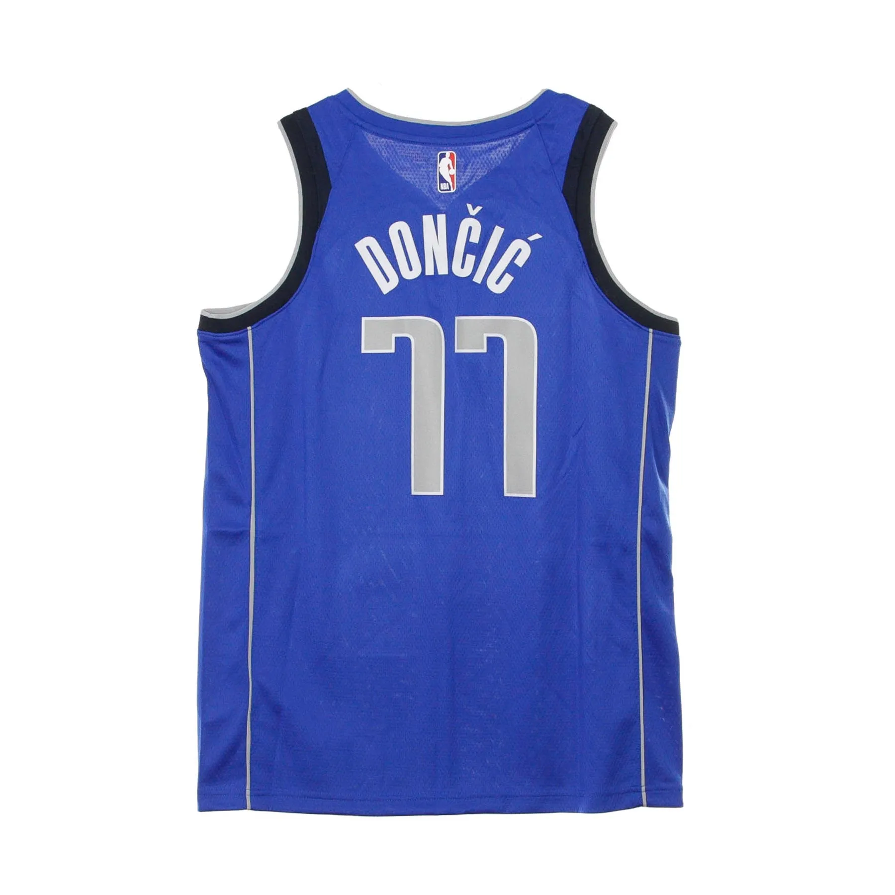Canotta Basket Uomo Nba Swingman Jersey Icon Edition No 77 Luka Doncic Dalmav Road Game Royal/college Navy