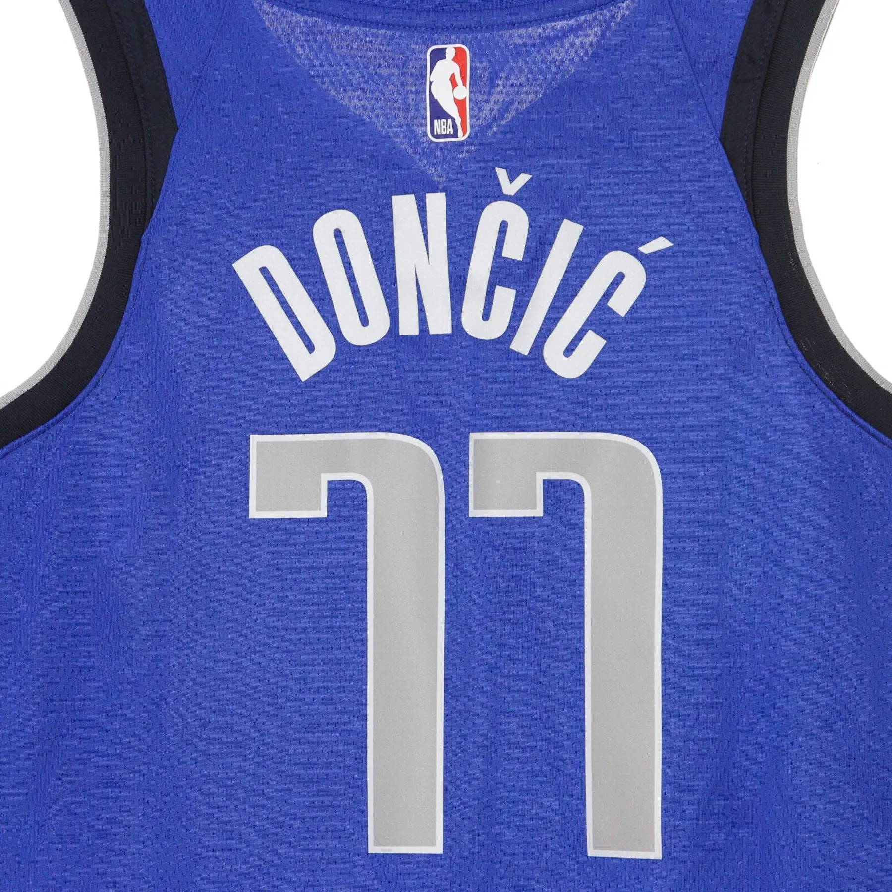 Canotta Basket Uomo Nba Swingman Jersey Icon Edition No 77 Luka Doncic Dalmav Road Game Royal/college Navy
